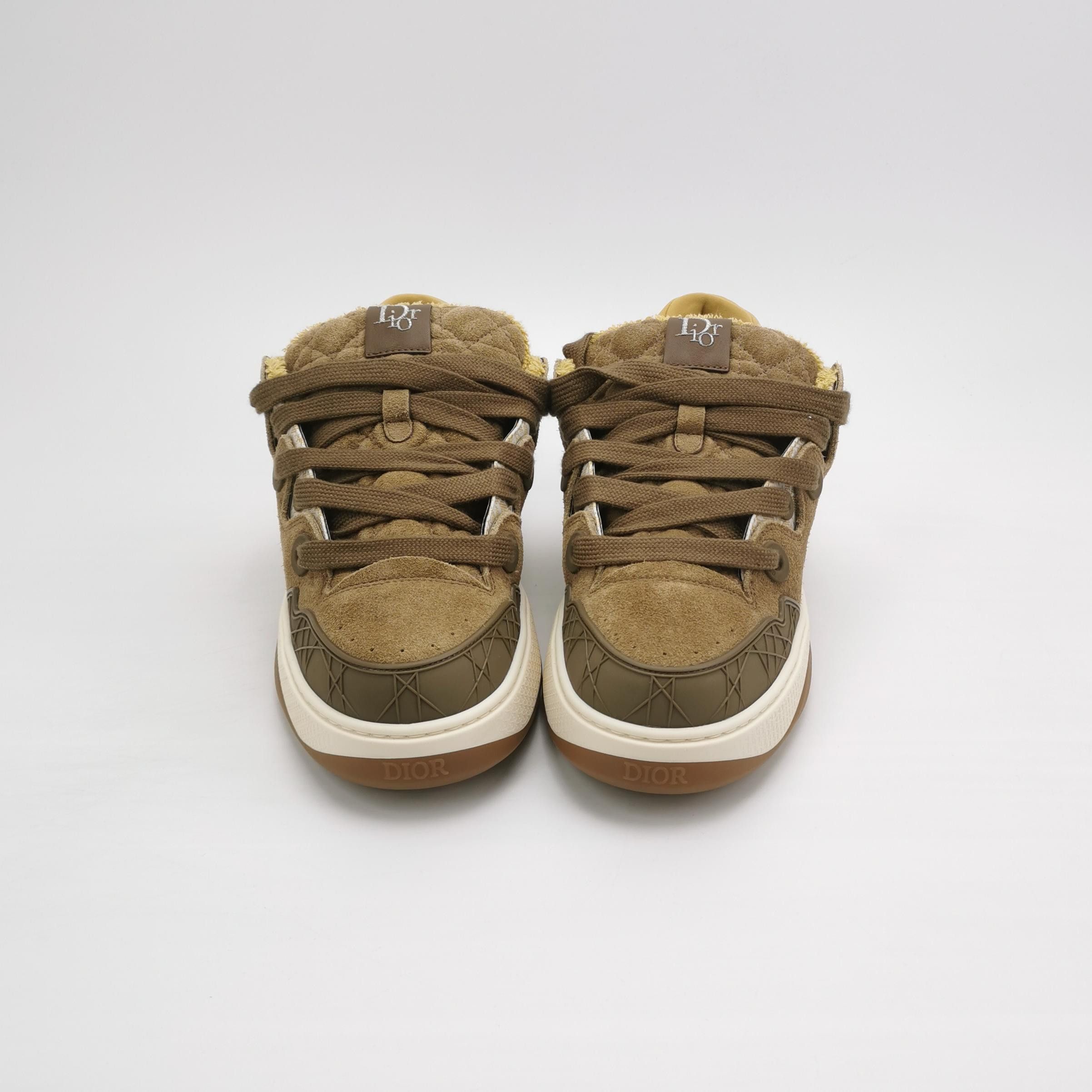 Dior Dior B9S Suede Logo Low-Top Sneakers 42 Size US 9 / EU 42 - 4 Thumbnail