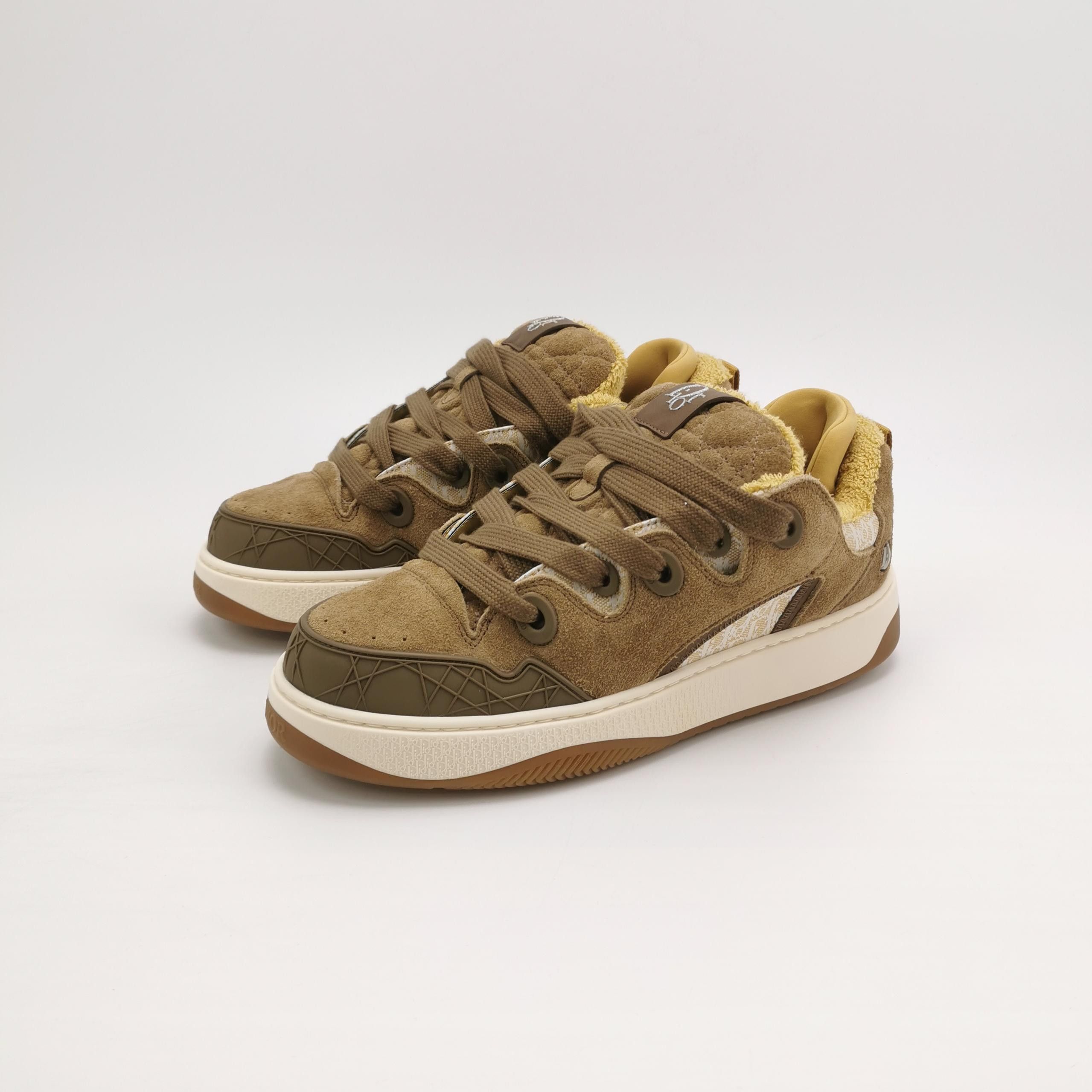 Dior Dior B9S Suede Logo Low-Top Sneakers 42 Size US 9 / EU 42 - 3 Thumbnail