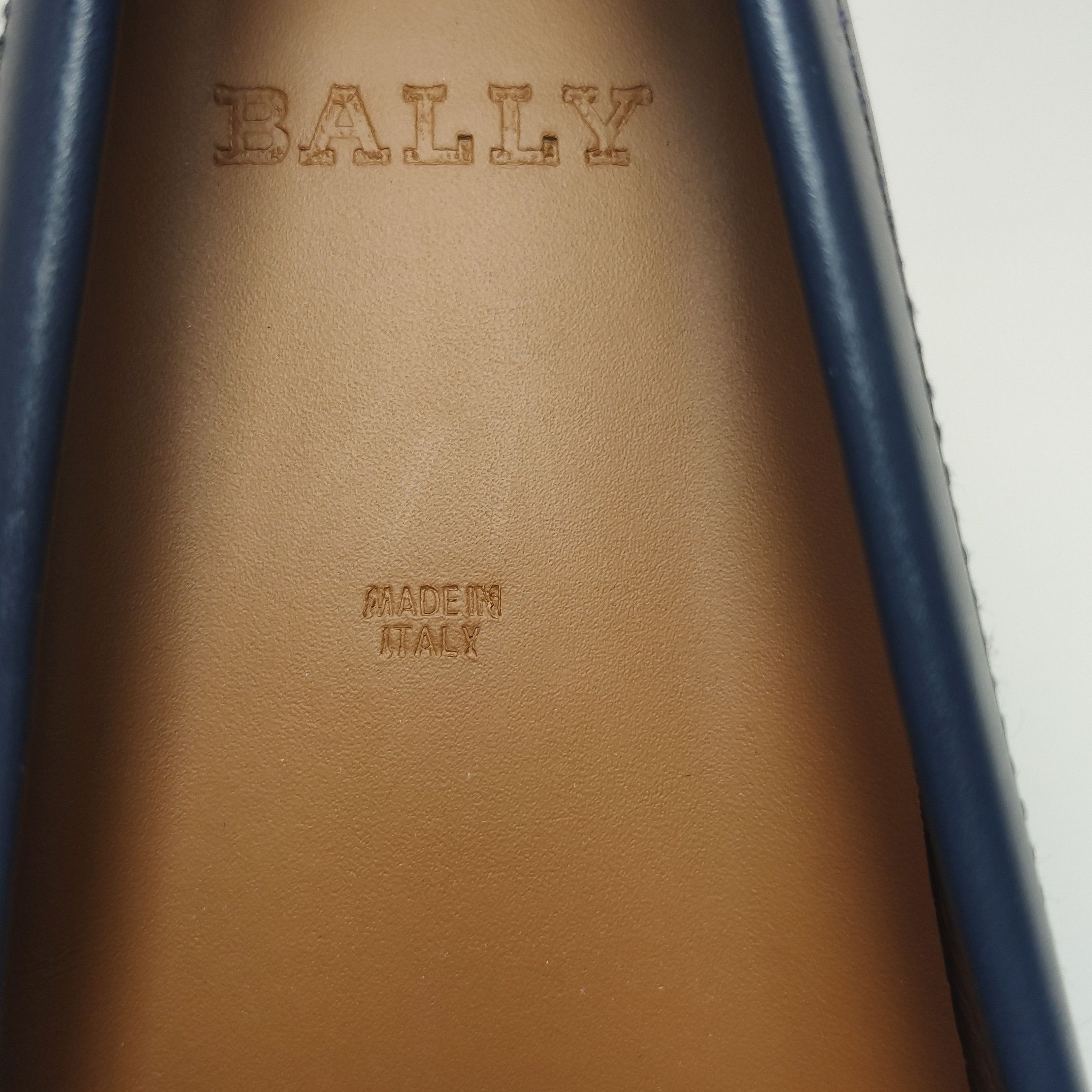 Bally Bally Striped Logo Leather Loafers EU 41.5 Size US 8 / EU 41 - 9 Thumbnail