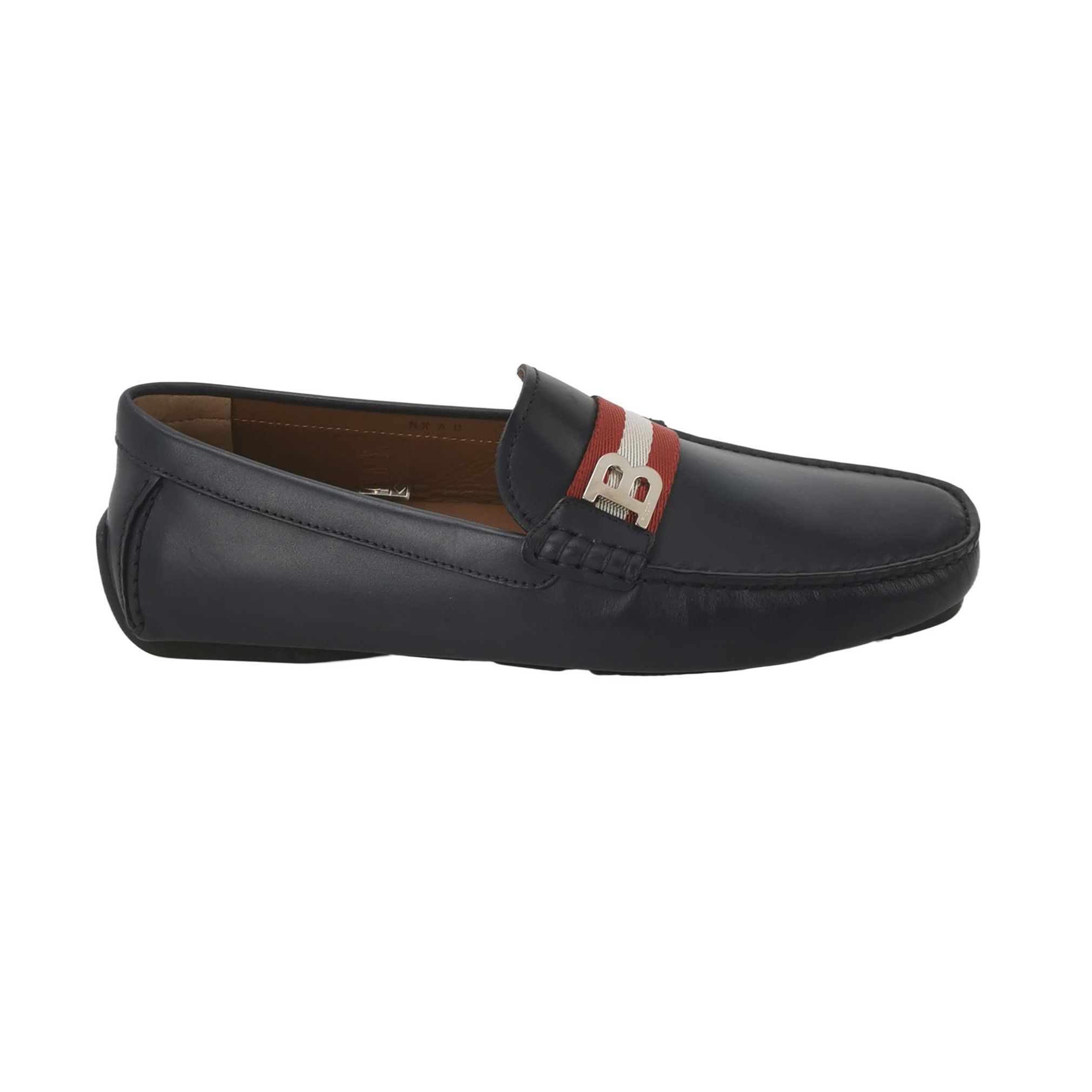 Bally Bally Striped Leather B Logo Loafers Size 41.5 Size US 8 / EU 41 - 2 Thumbnail