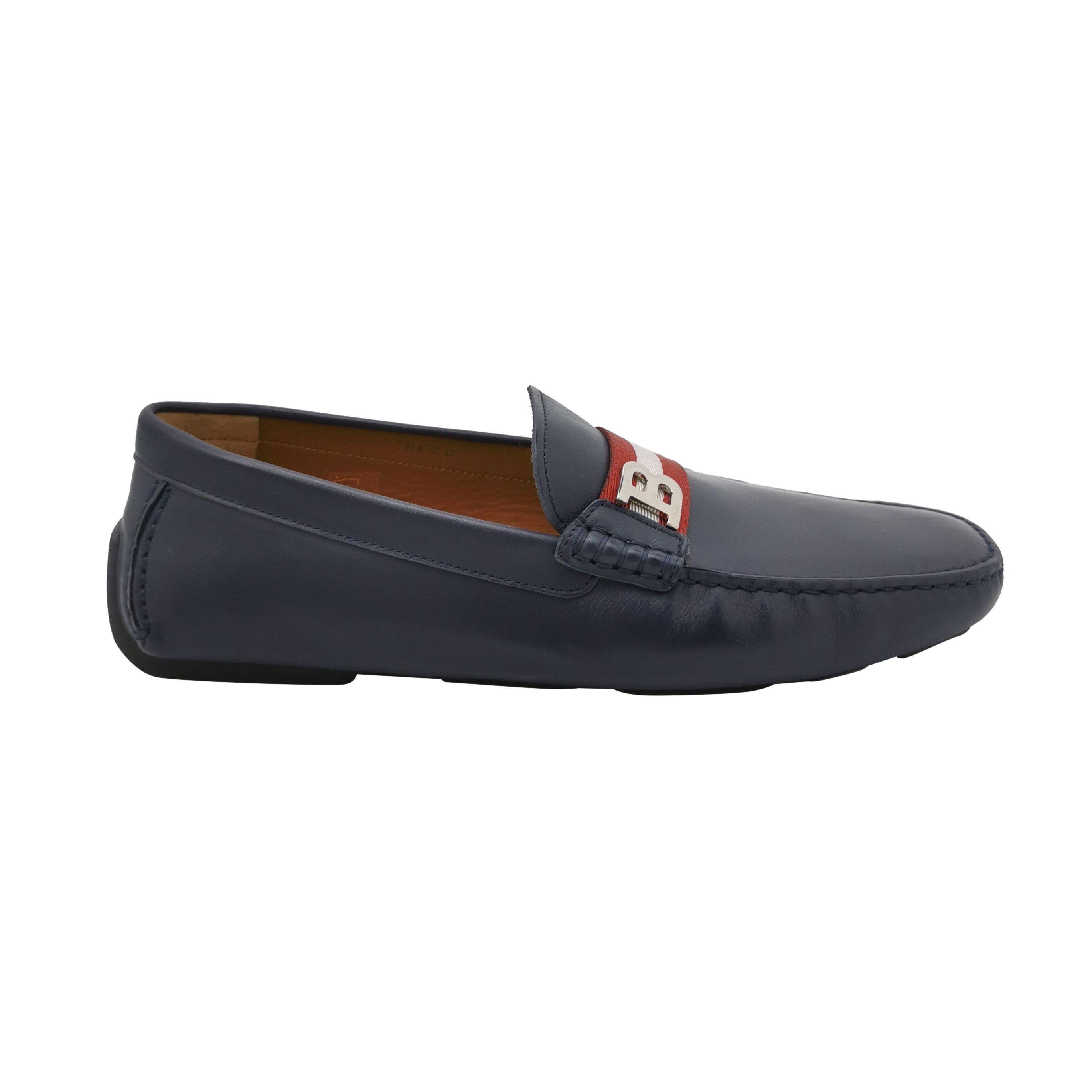 Bally Bally Striped B-Logo Leather Loafers 42.5 Size US 9 / EU 42 - 2 Thumbnail