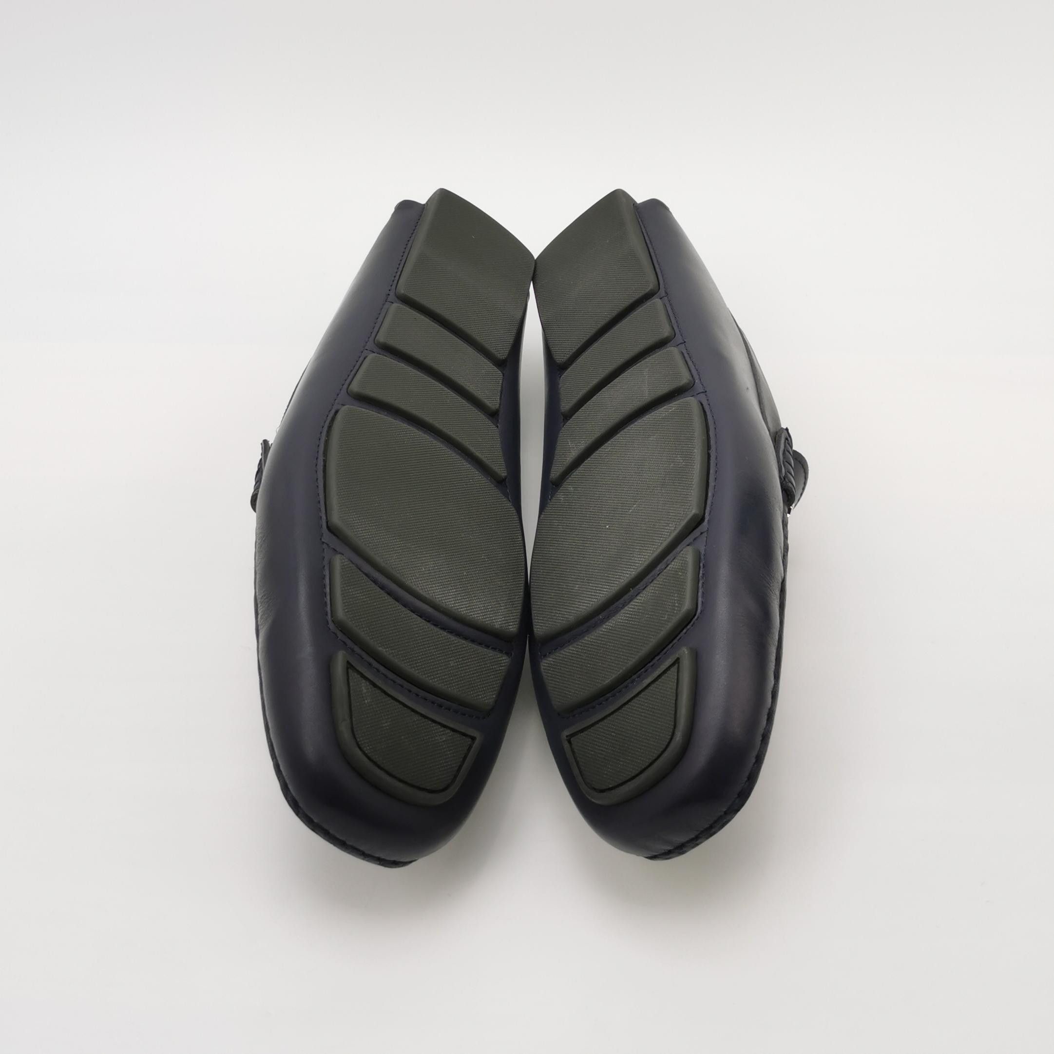 Bally Bally Striped B-Logo Leather Loafers 42.5 Size US 9 / EU 42 - 6 Thumbnail
