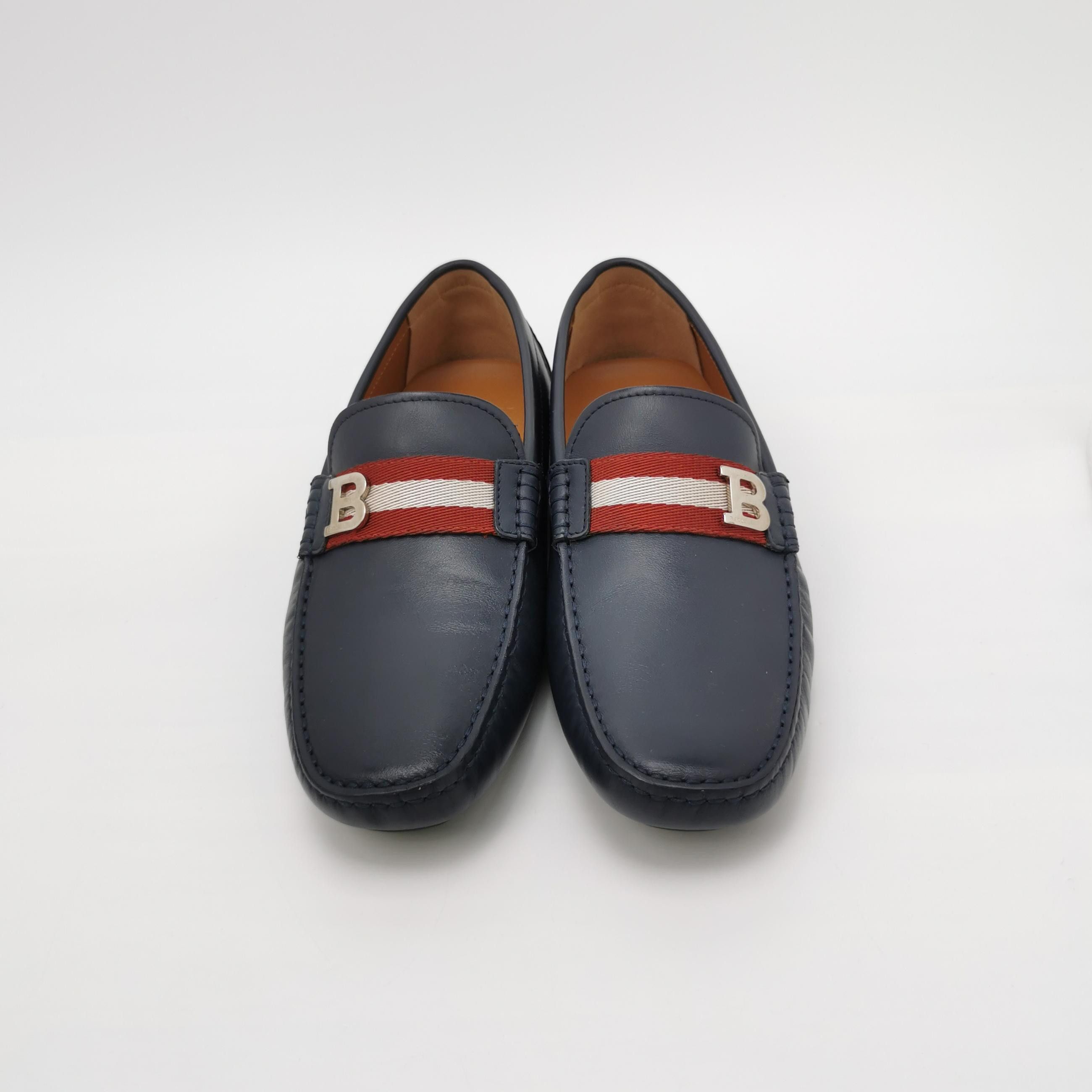 Bally Bally Stripe B-Logo Leather Loafers Size 40 Size US 7 / EU 40 - 4 Thumbnail
