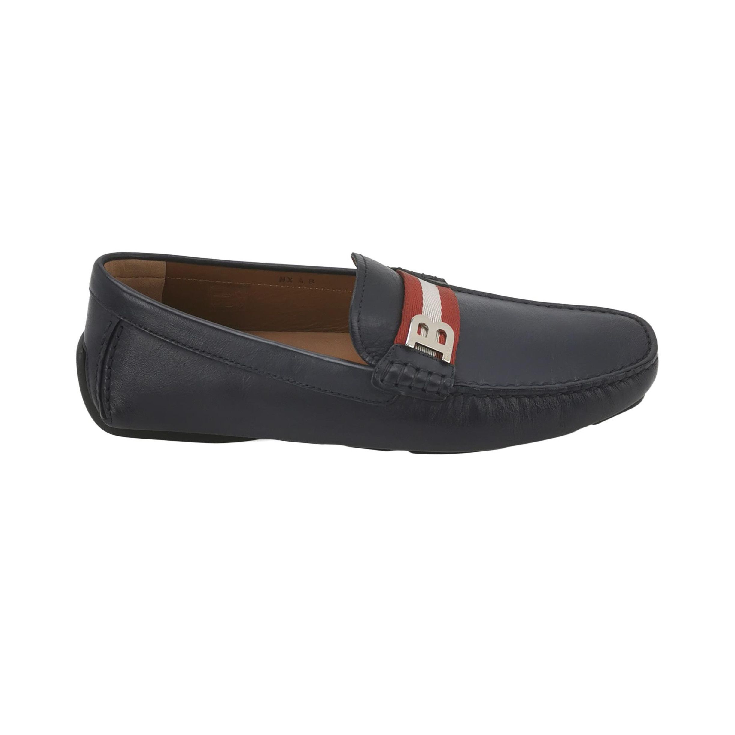 Bally Bally Stripe B Logo Leather Loafers EU 40 Size US 7 / EU 40 - 2 Thumbnail