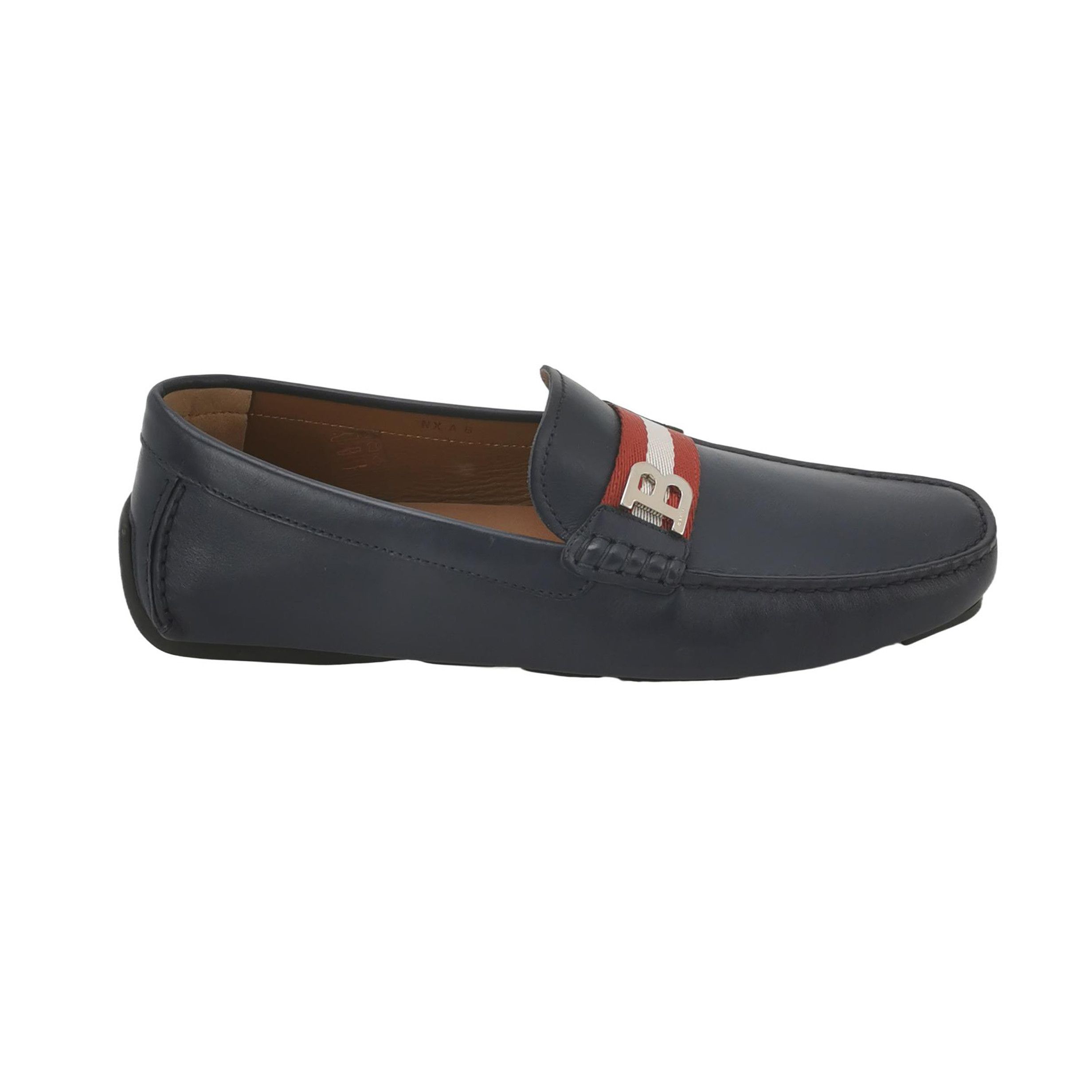Bally Bally Striped B-Logo Leather Loafers 41 Size US 8 / EU 41 - 2 Thumbnail