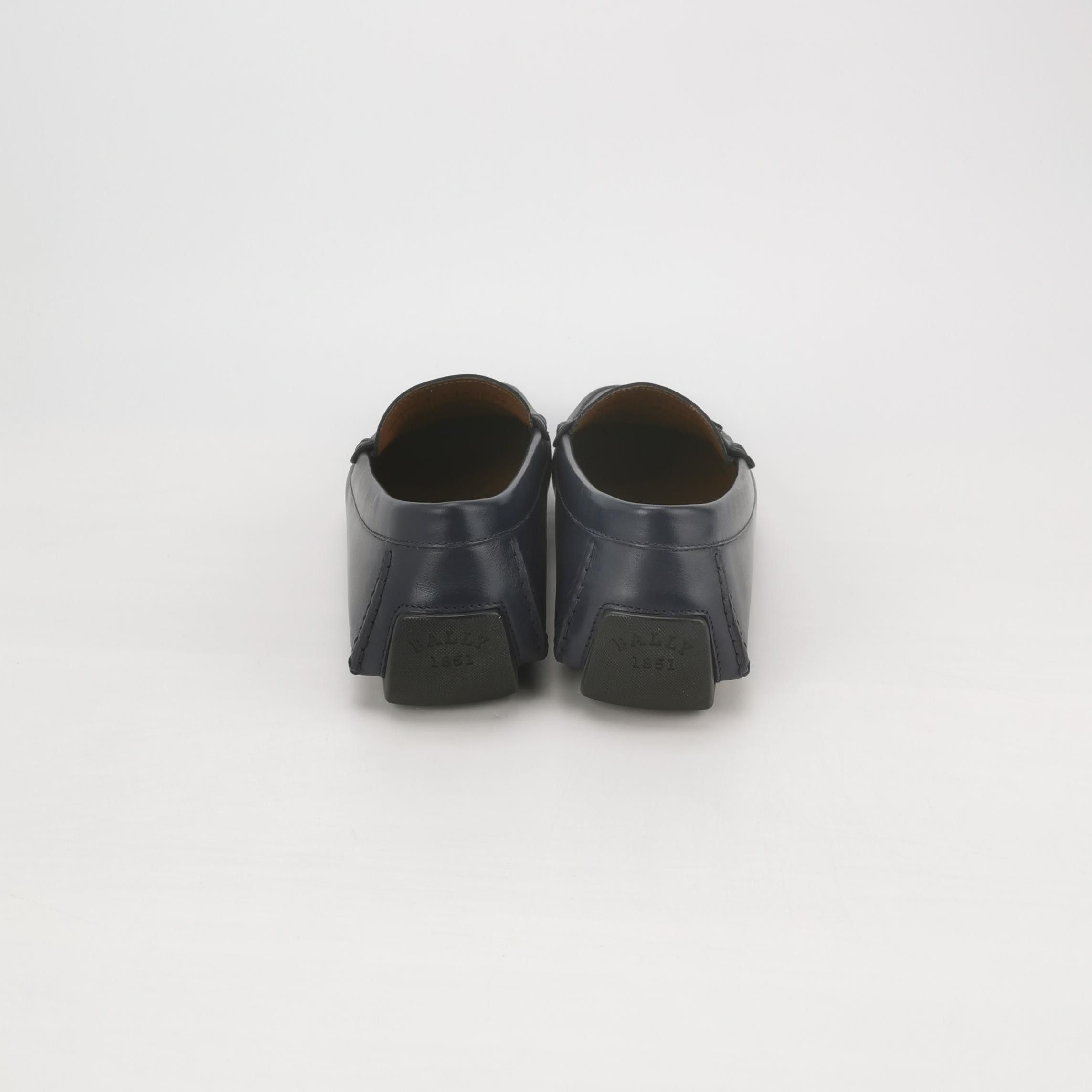 Bally Bally Stripe Logo Leather Loafers Size 10 Size US 10 / EU 43 - 5 Thumbnail
