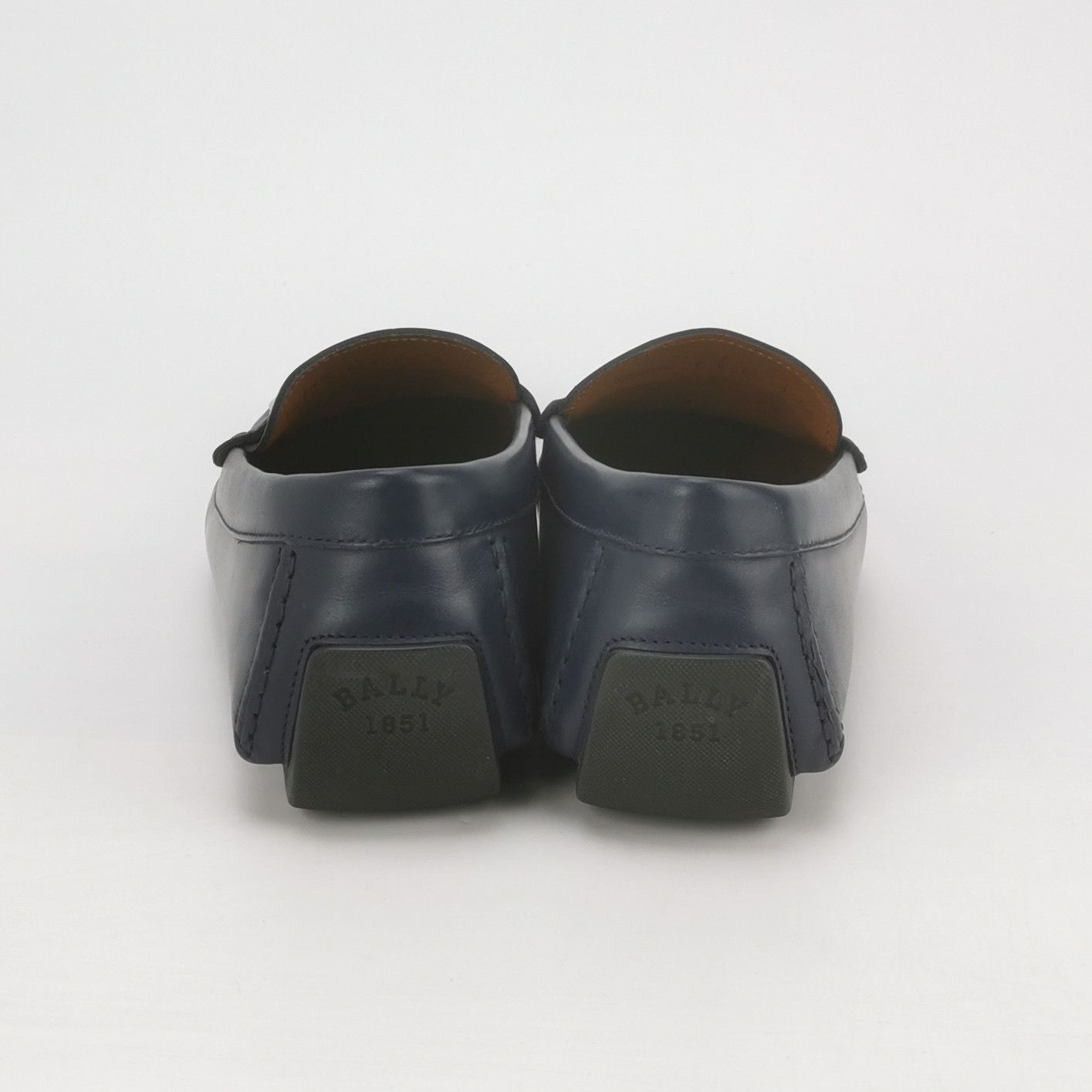 Bally Bally Stripe Buckle Leather Loafers 42 Size US 9 / EU 42 - 5 Thumbnail