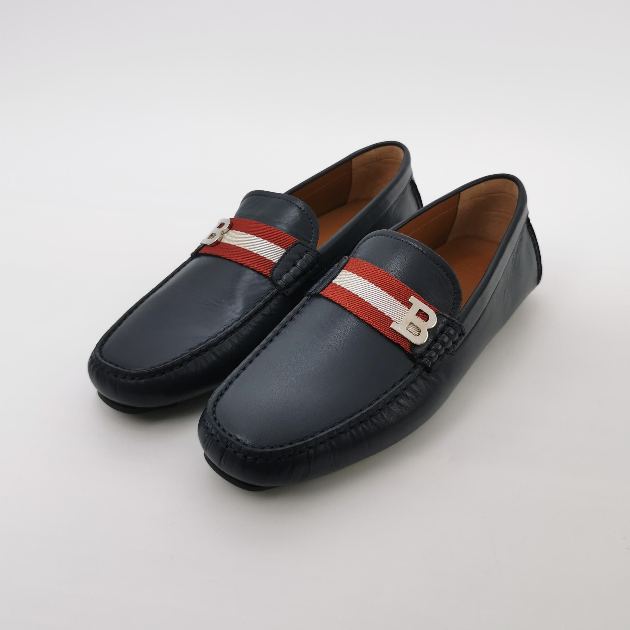 Bally Bally Stripe Logo Leather Loafers 41.5 Size US 8 / EU 41 - 3 Thumbnail