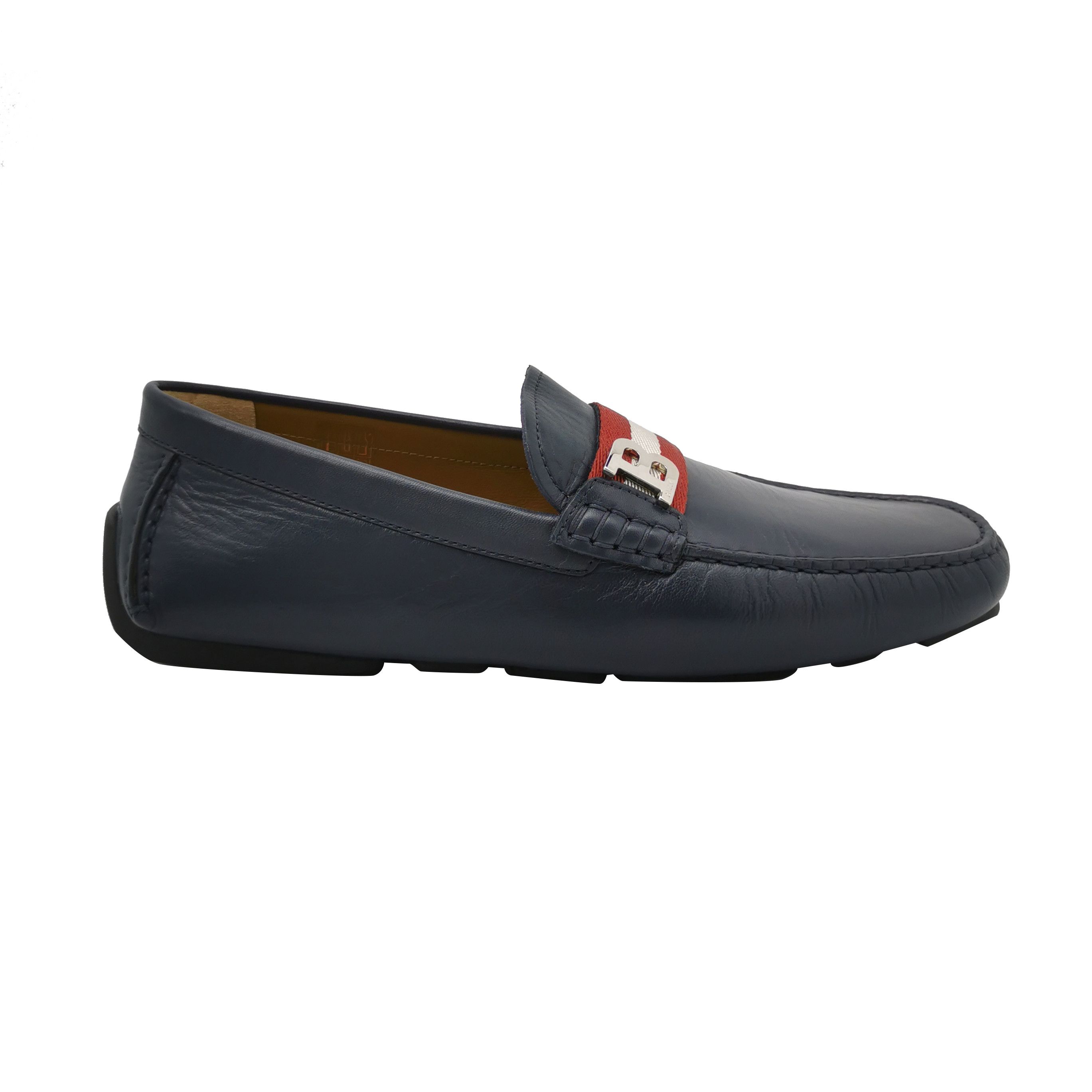 Bally Bally Stripe Logo Leather Loafers 41.5 Size US 8 / EU 41 - 2 Thumbnail