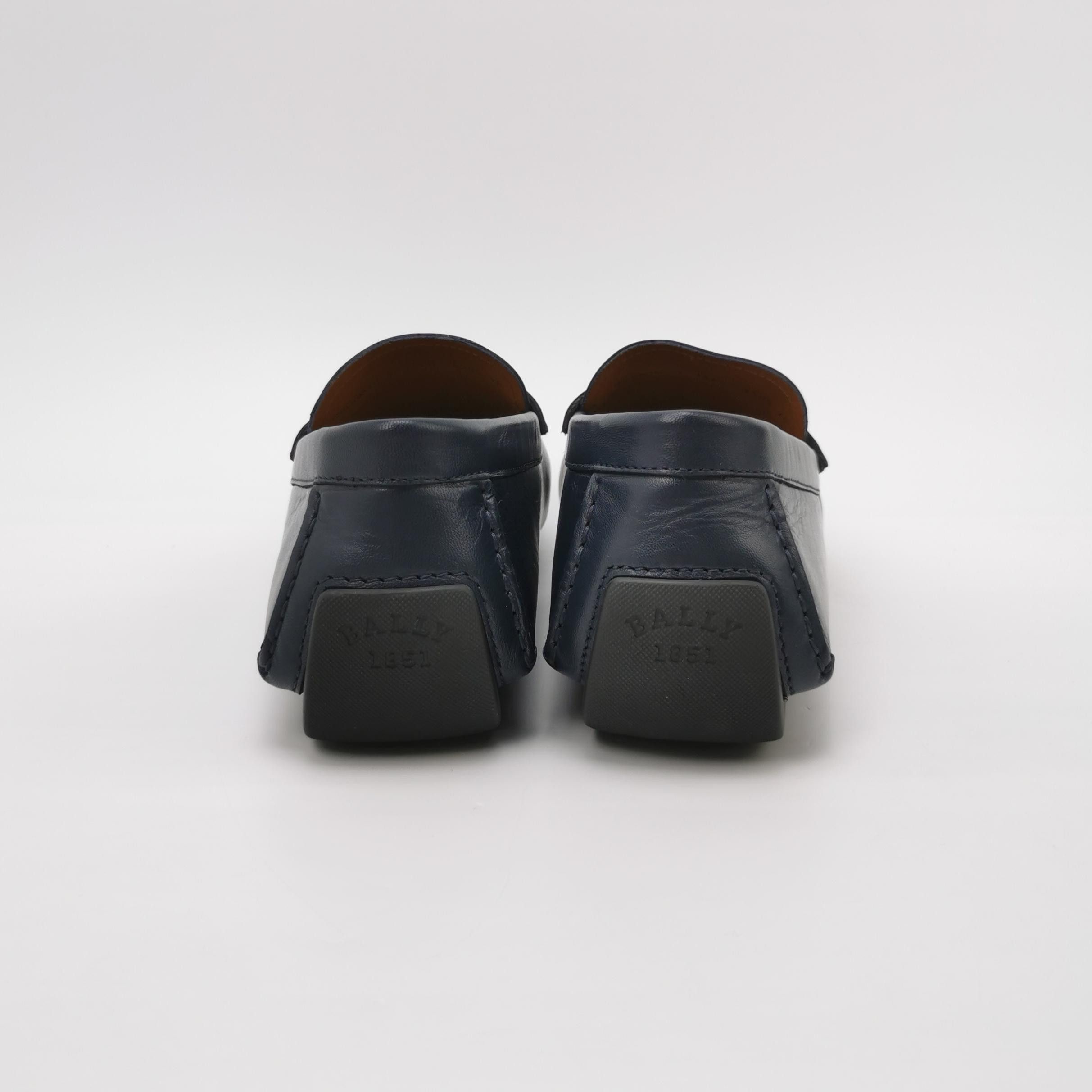 Bally Bally Stripe Logo Leather Loafers 41.5 Size US 8 / EU 41 - 5 Thumbnail