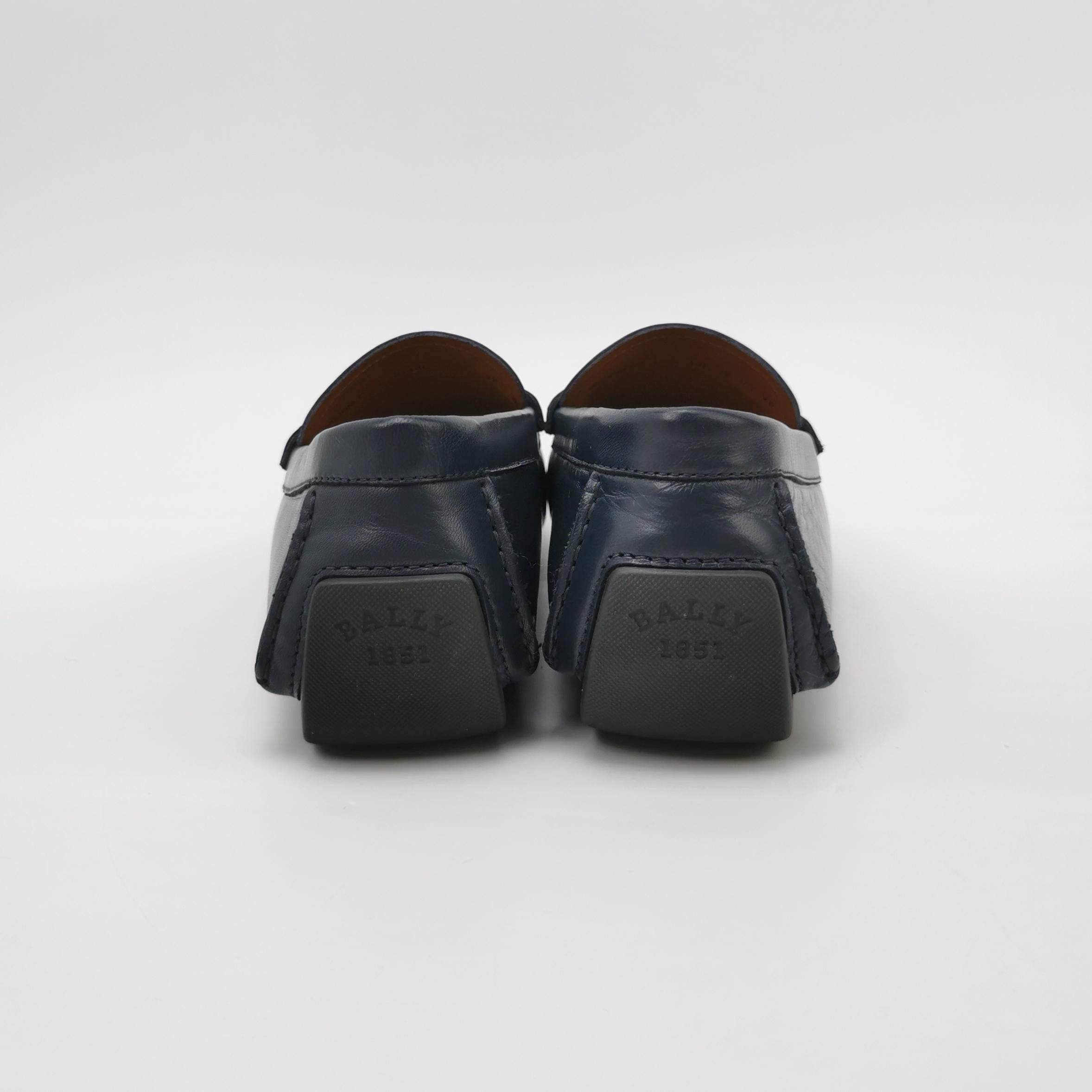 Bally Bally B-Logo Striped Leather Loafers Size 40 Size US 7 / EU 40 - 5 Thumbnail