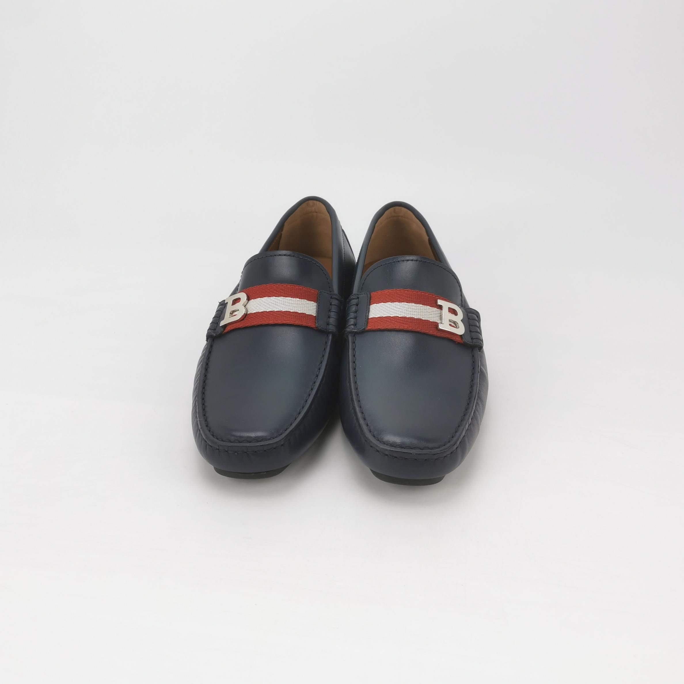 Bally Bally Stripe Logo Leather Loafers EU 40 Size US 7 / EU 40 - 4 Thumbnail