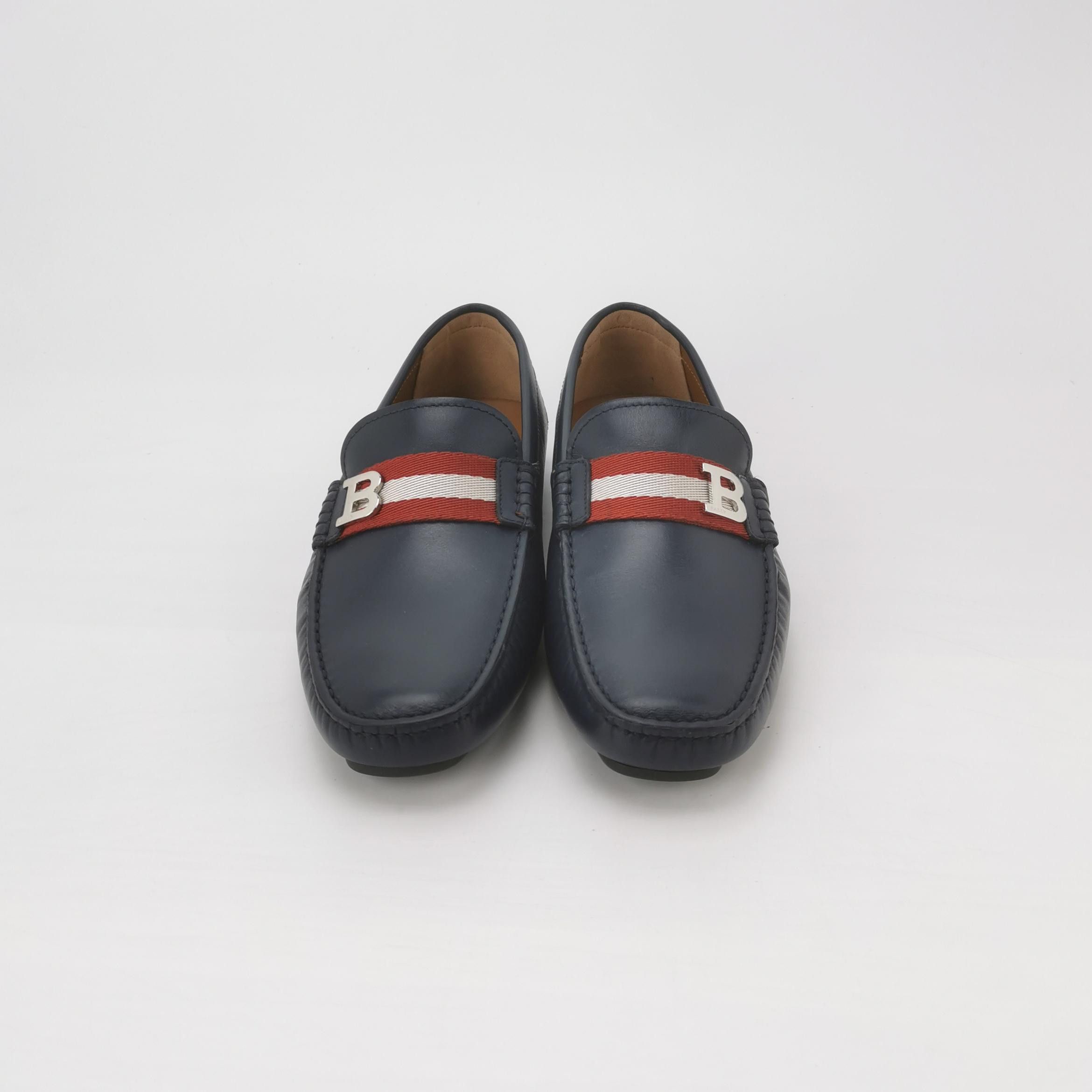 Bally Bally Striped B Logo Leather Loafers 40 Size US 7 / EU 40 - 4 Thumbnail