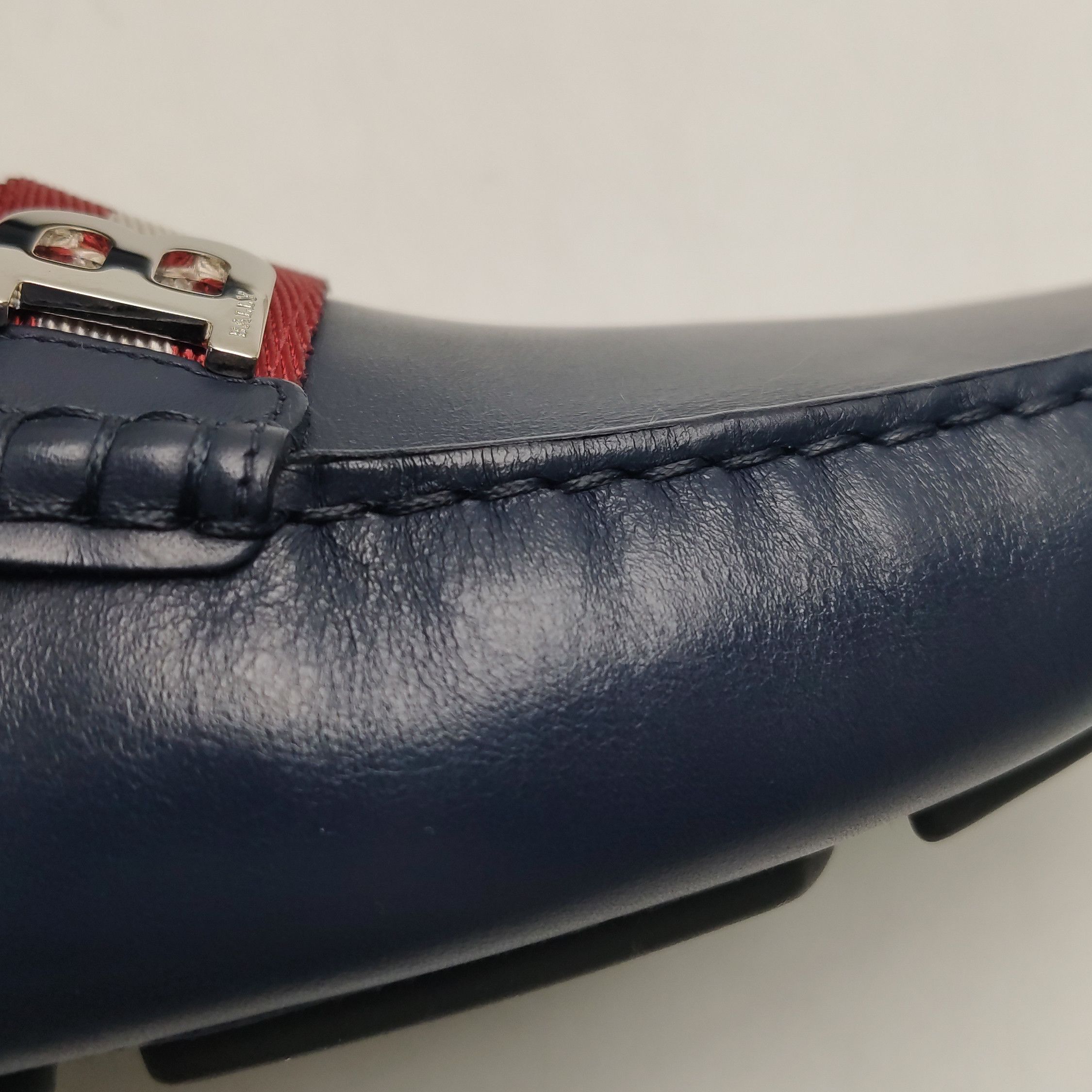 Bally Bally Striped Leather Driver Loafers EU 42 Size US 9 / EU 42 - 14 Thumbnail