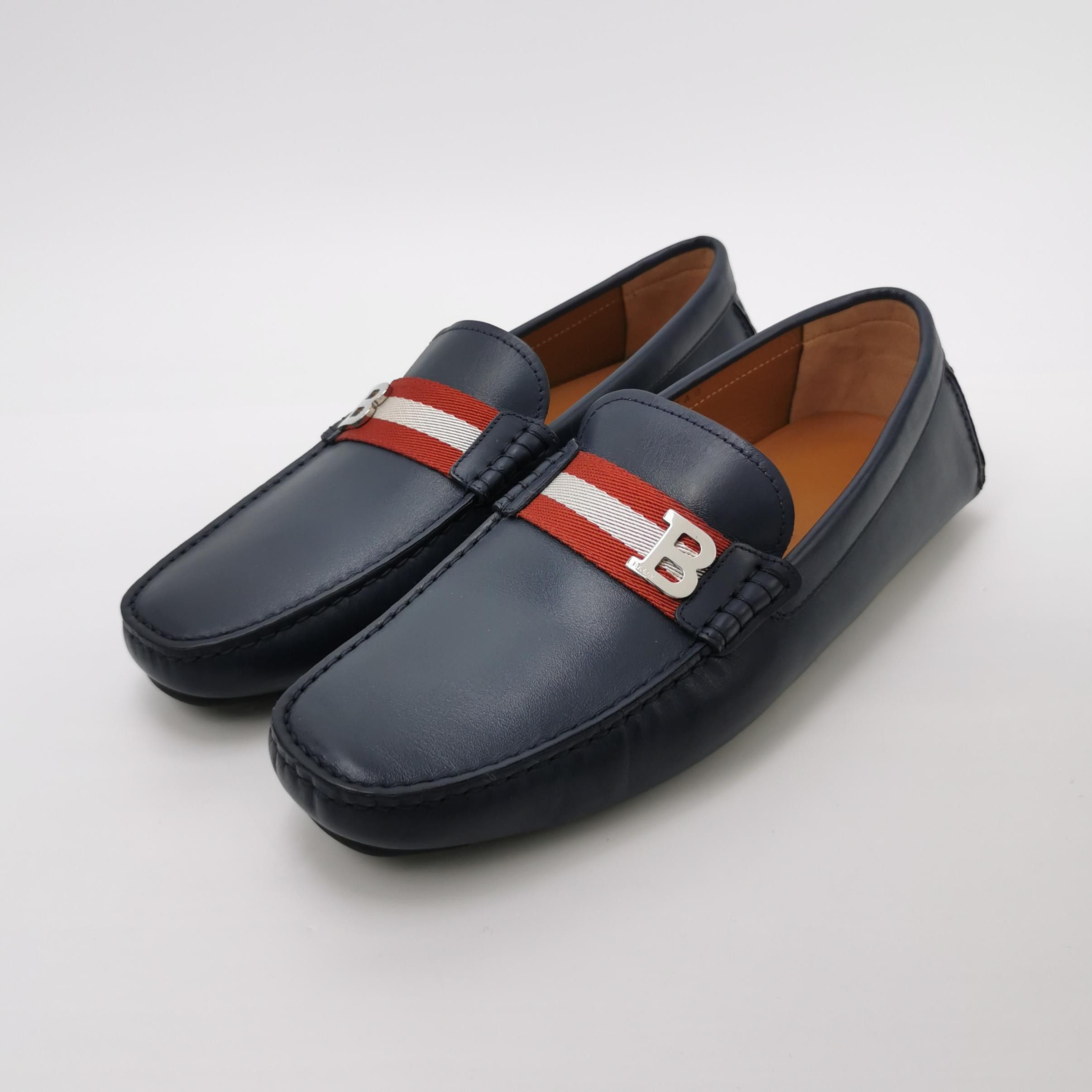 Bally Bally Striped Leather Driver Loafers EU 42 Size US 9 / EU 42 - 3 Thumbnail