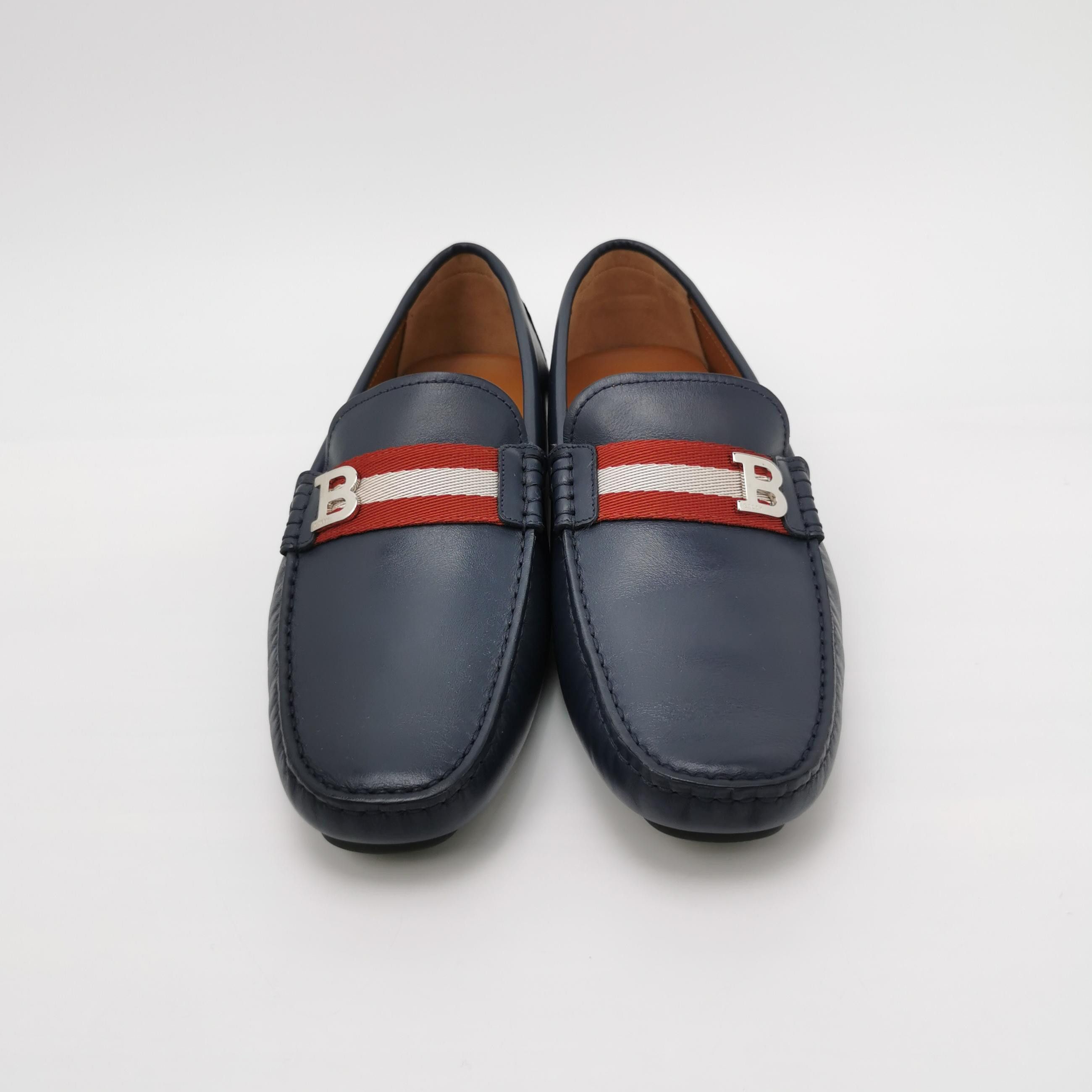 Bally Bally Striped Leather Driver Loafers EU 42 Size US 9 / EU 42 - 4 Thumbnail
