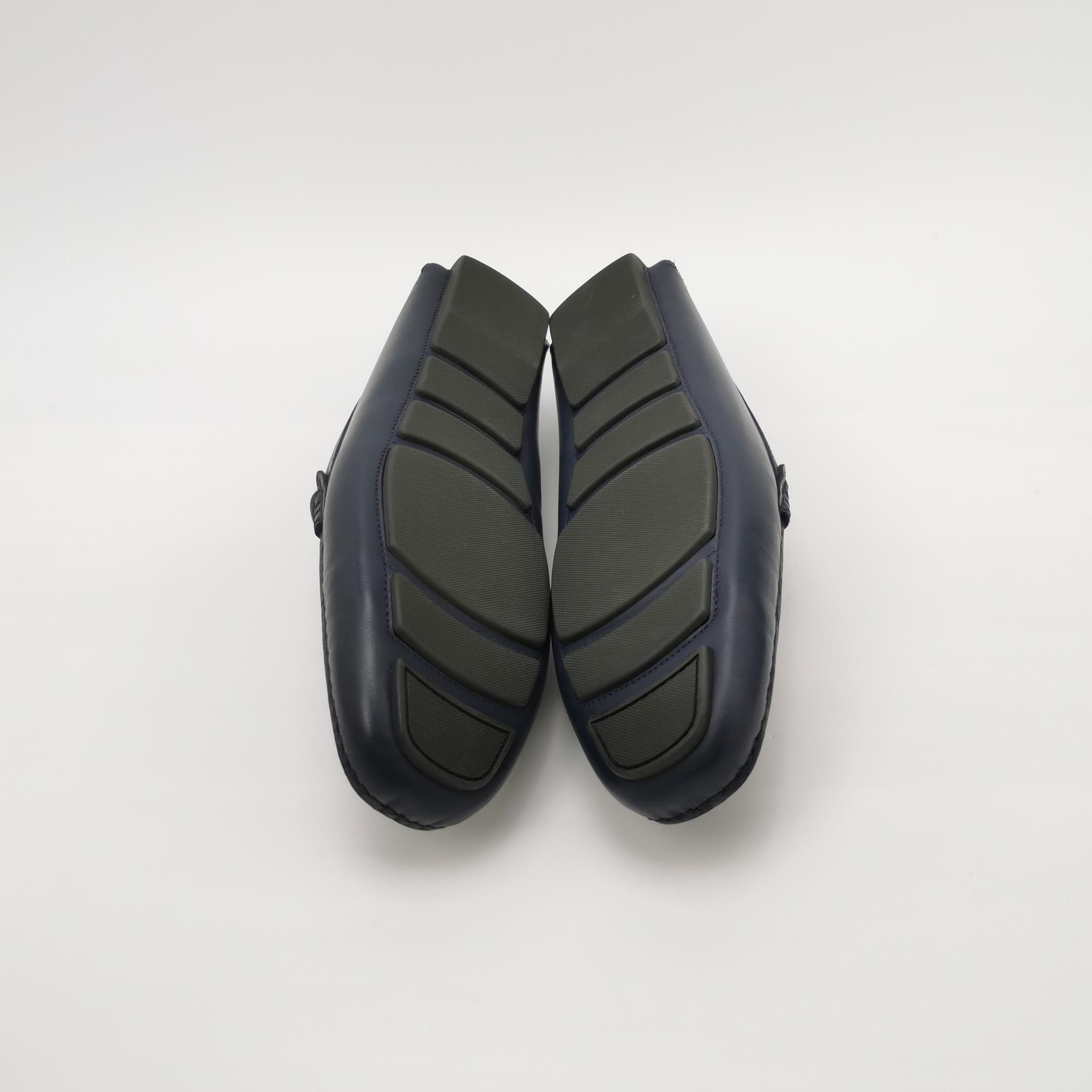 Bally Bally Striped Leather Driver Loafers EU 42 Size US 9 / EU 42 - 6 Thumbnail