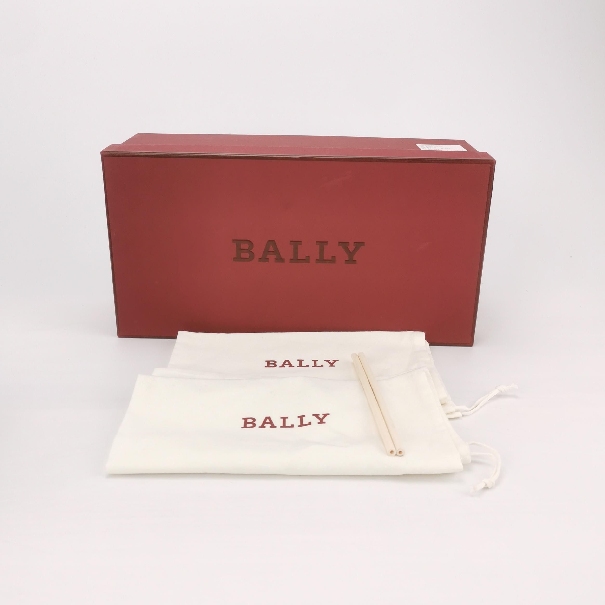 Bally Bally Stripe Logo Leather Loafers Size 40.5 Size US 7 / EU 40 - 7 Thumbnail