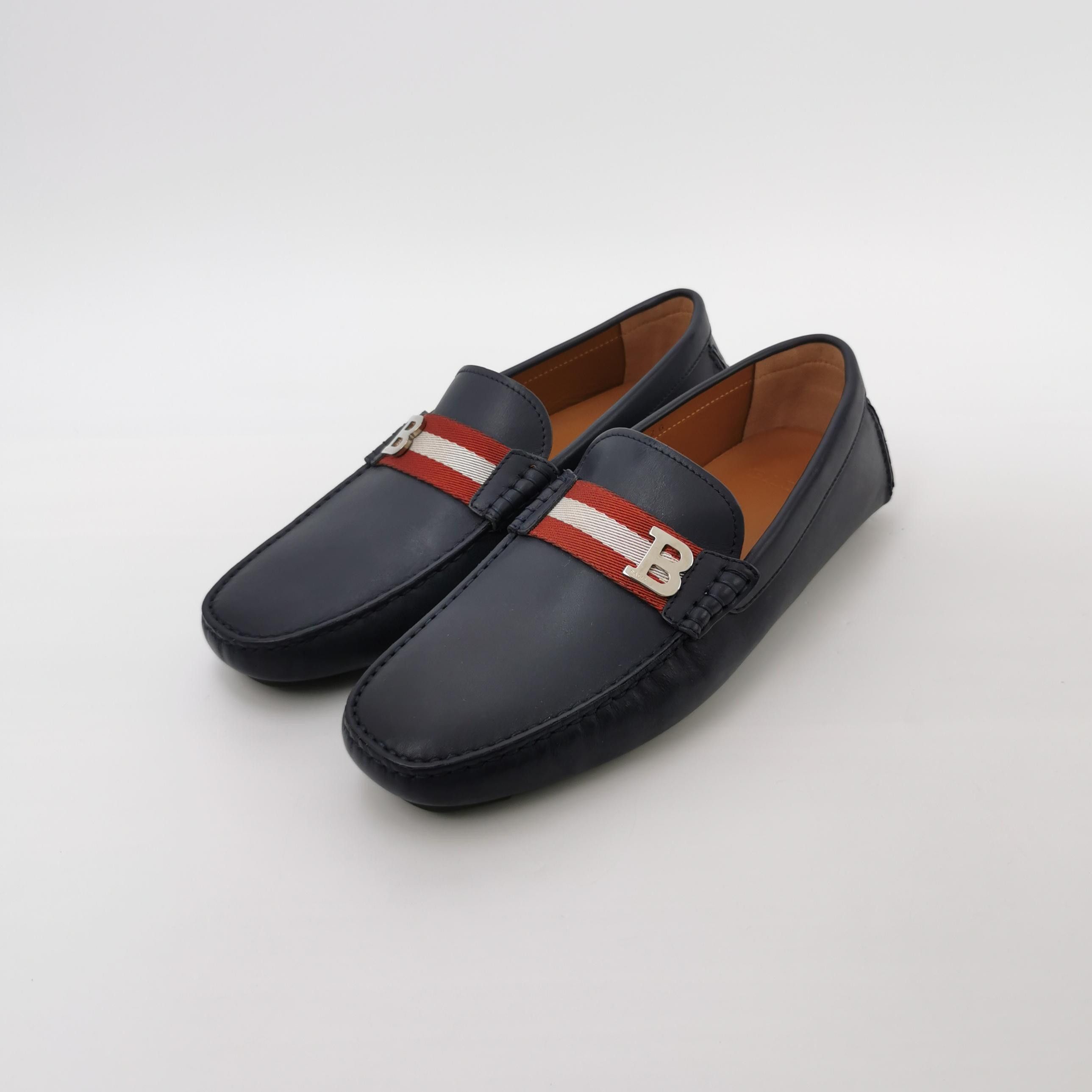 Bally Bally Stripe Logo Leather Drivers EU 41 Size US 8 / EU 41 - 3 Thumbnail