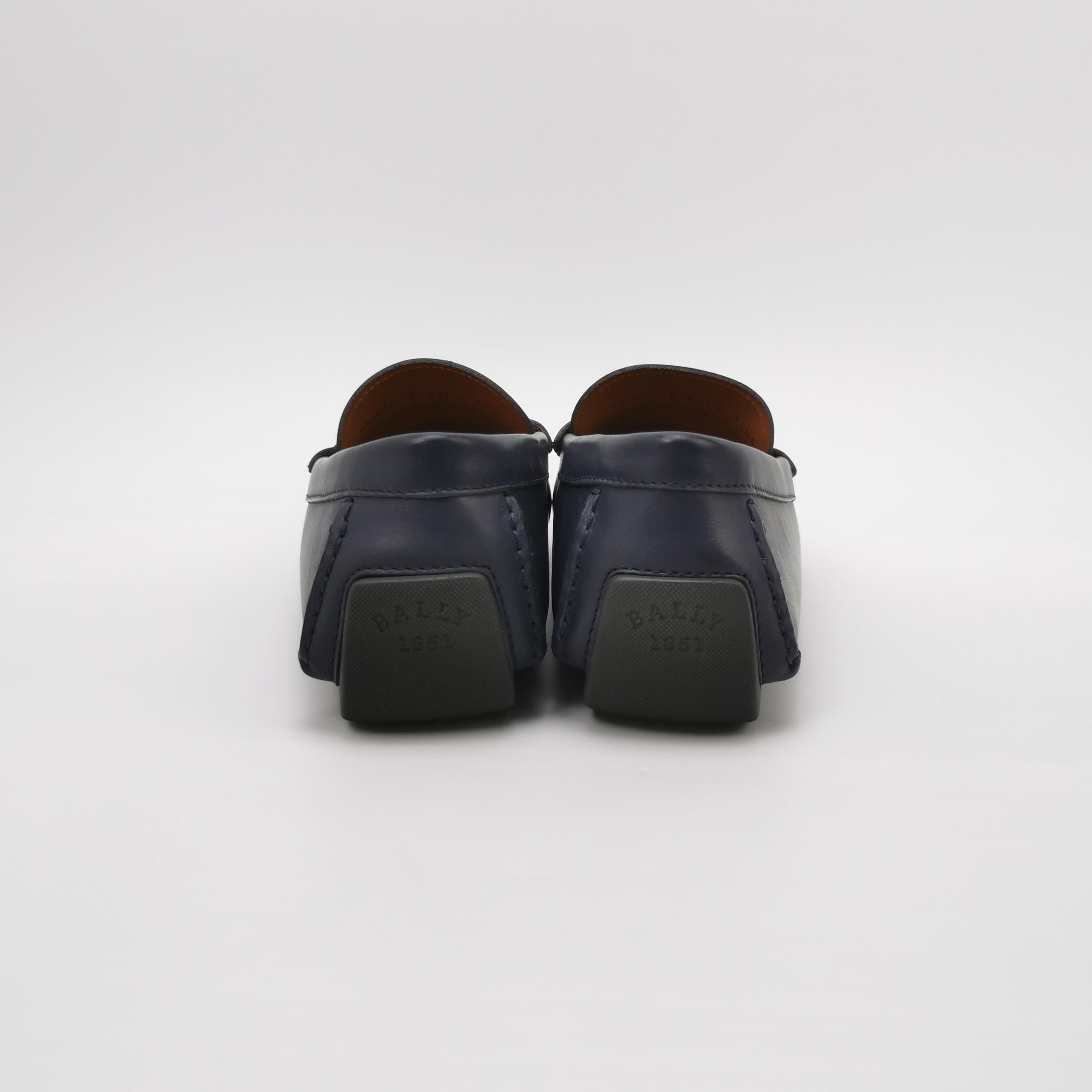 Bally Bally Striped Web Leather Drivers EU 40.5 Size US 7 / EU 40 - 5 Thumbnail