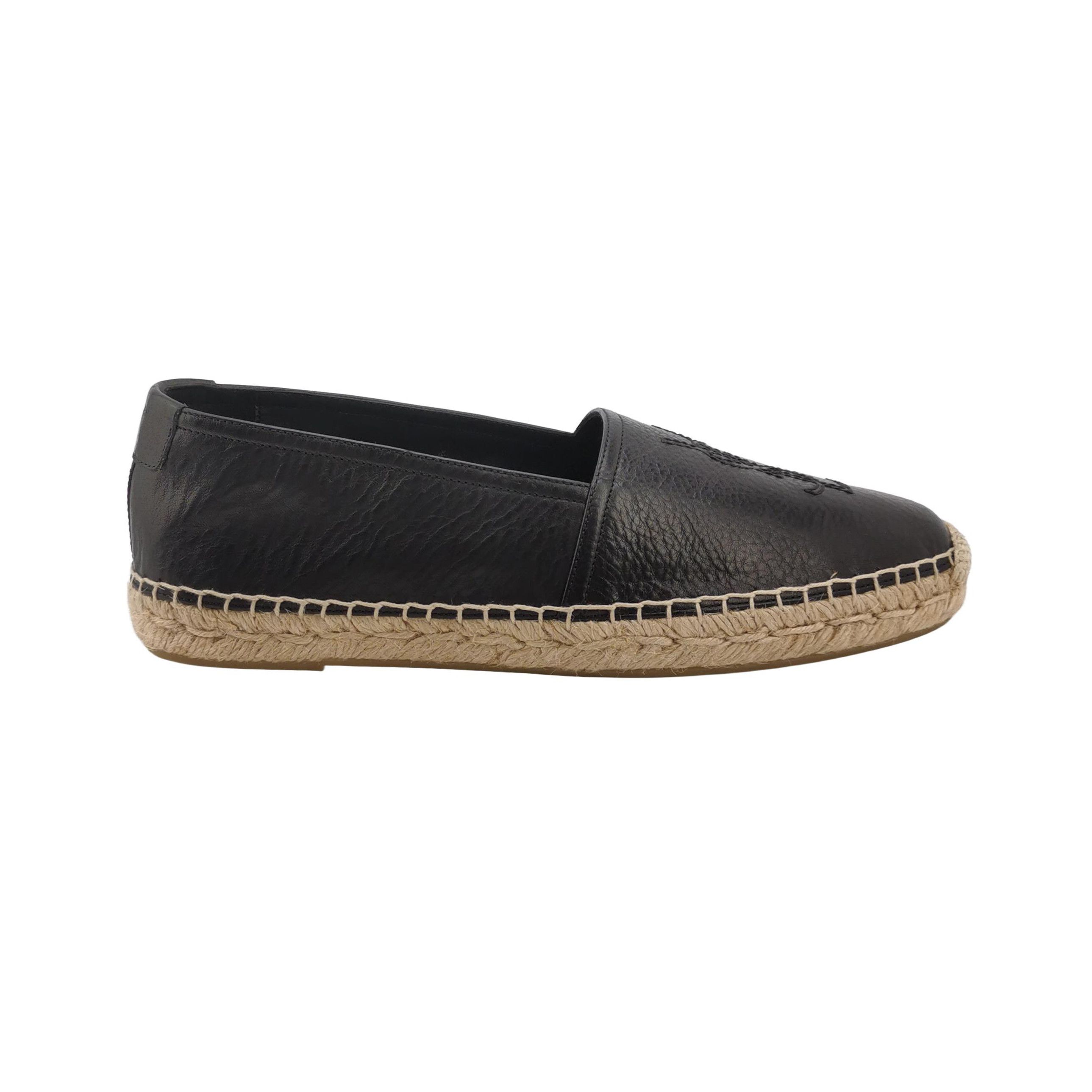 Saint Laurent Paris Saint Laurent Logo Leather Espadrilles 41 Size US 8 / EU 41 - 2 Thumbnail