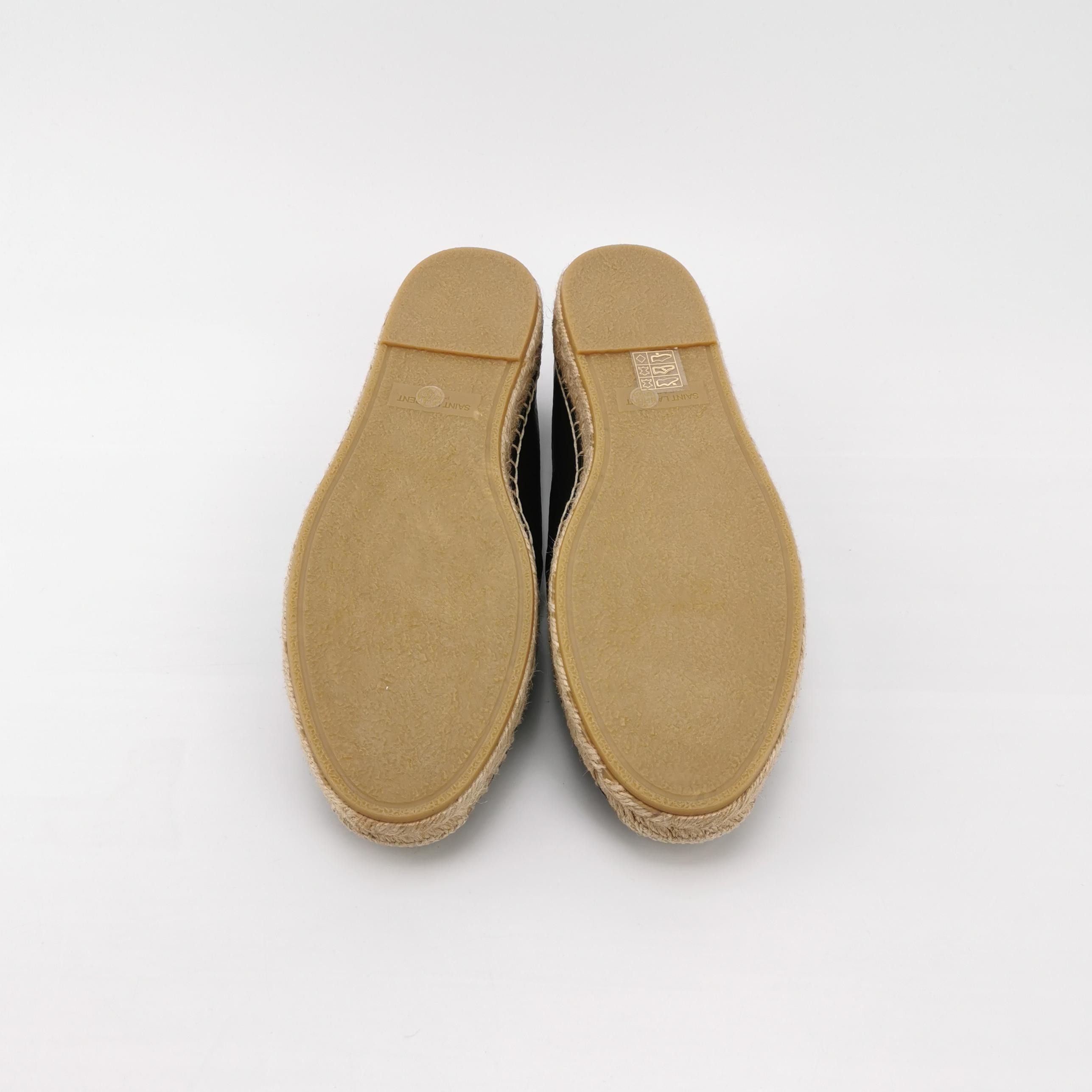 Saint Laurent Paris Saint Laurent Logo Leather Espadrilles 41 Size US 8 / EU 41 - 6 Thumbnail
