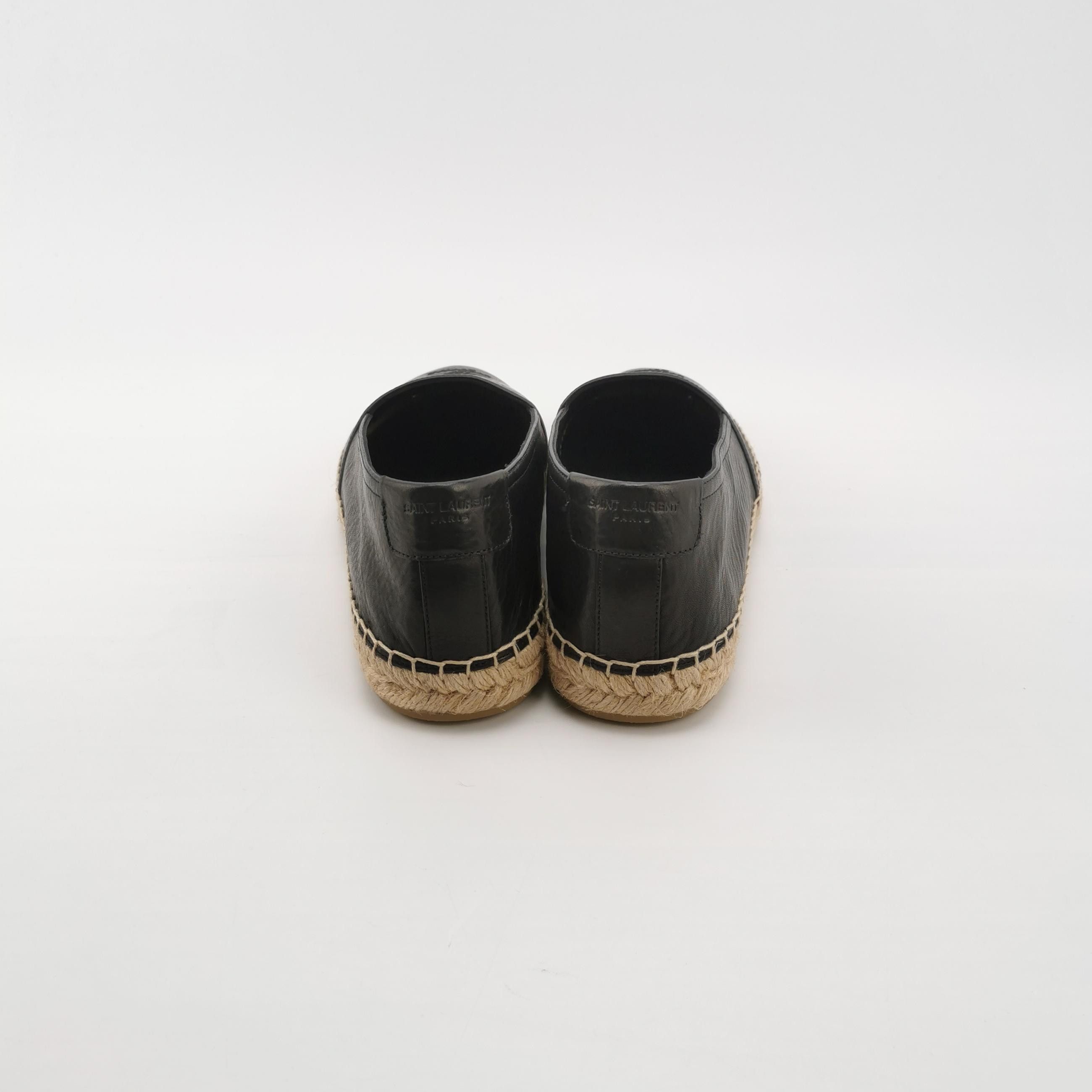 Saint Laurent Paris Saint Laurent Logo Leather Espadrilles 41 Size US 8 / EU 41 - 5 Thumbnail