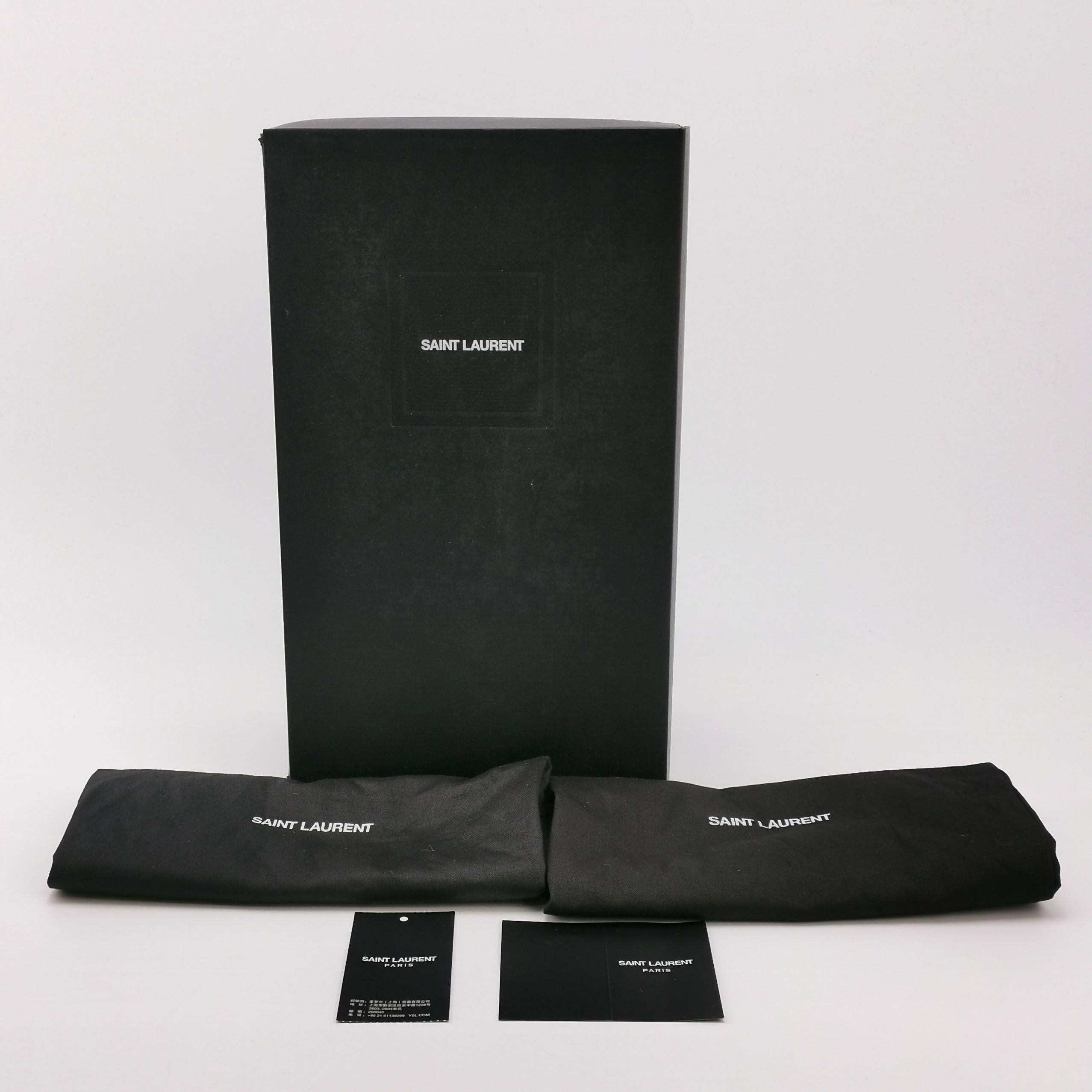 Saint Laurent Paris Saint Laurent Logo Leather Espadrilles 41 Size US 8 / EU 41 - 7 Thumbnail