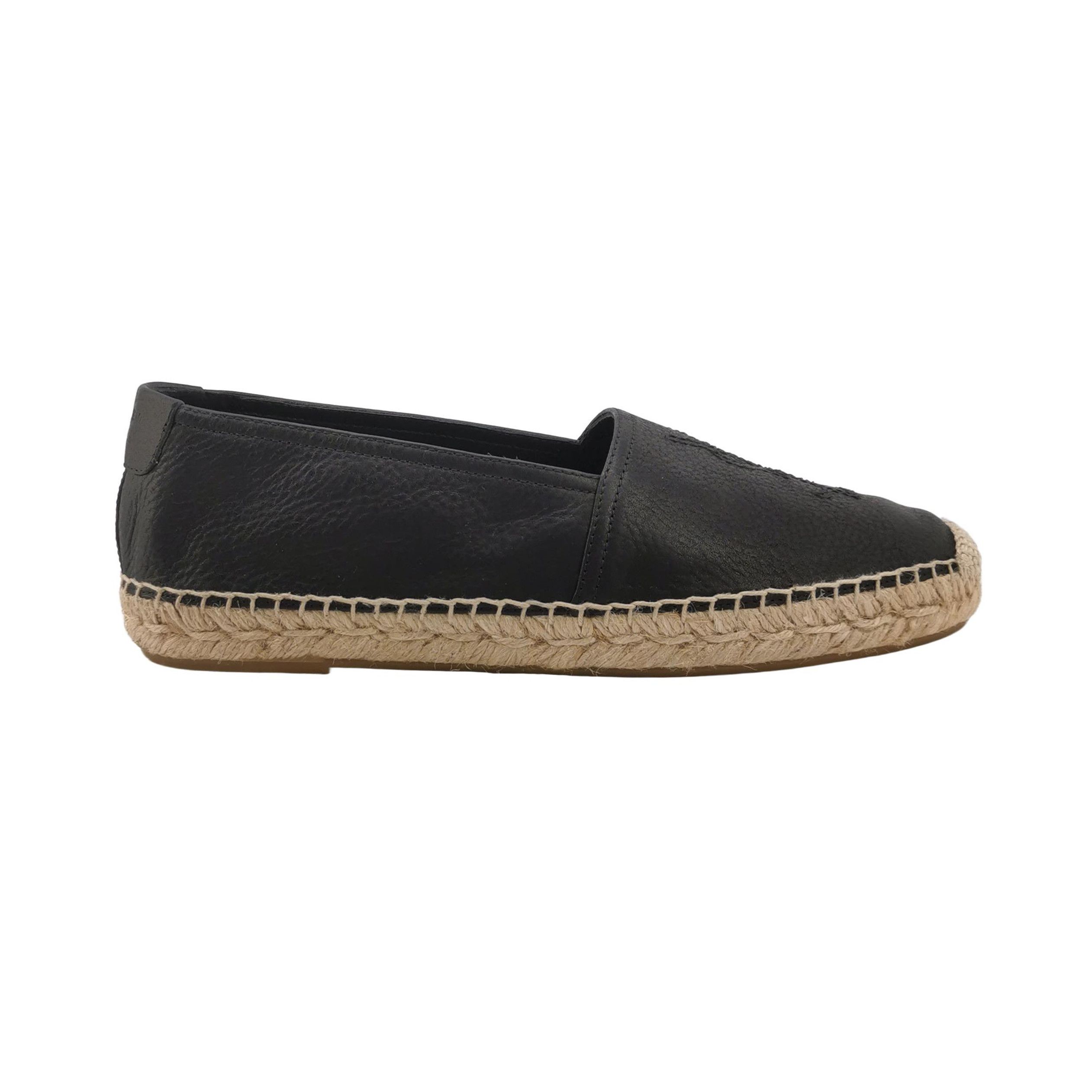 Saint Laurent Paris Saint Laurent Leather YSL Espadrilles 40 Size US 7 / EU 40 - 2 Thumbnail