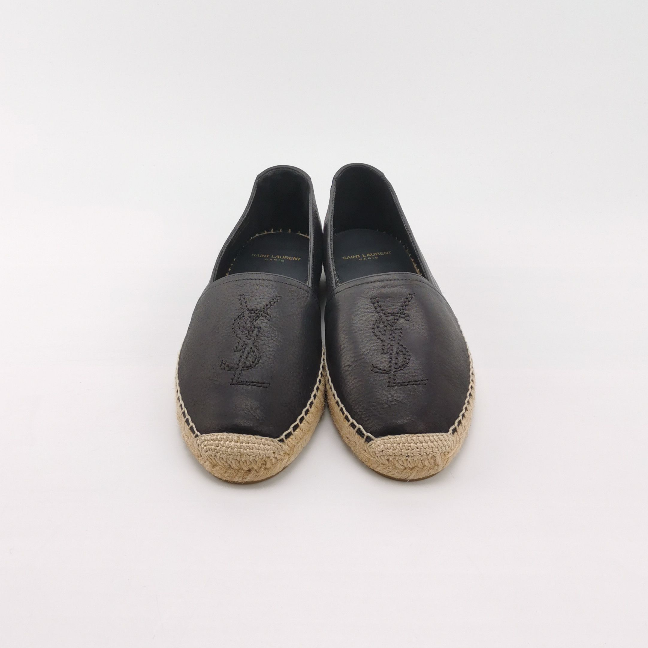 Saint Laurent Paris Saint Laurent Leather YSL Espadrilles 40 Size US 7 / EU 40 - 4 Thumbnail