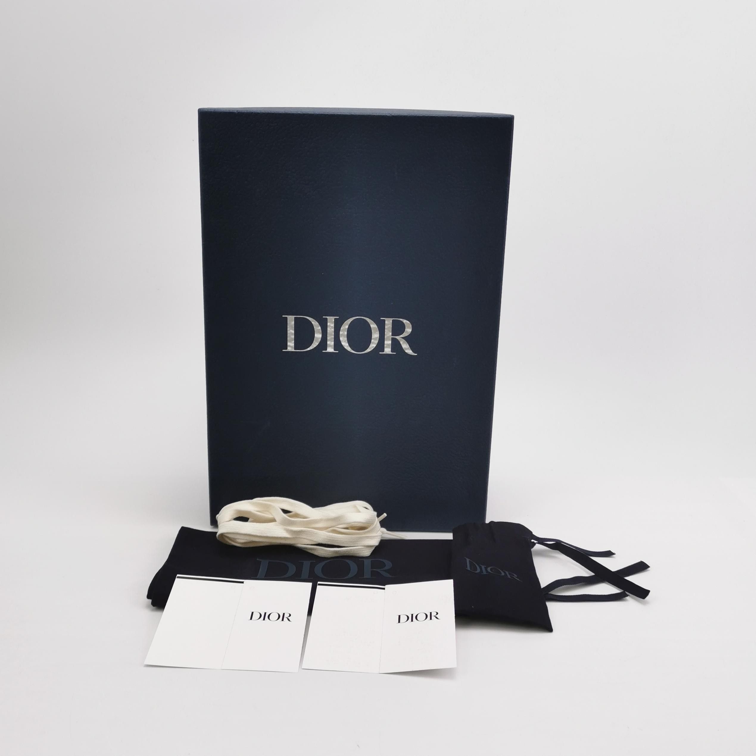 Dior Dior B101 Oblique Leather Sneakers EU 43 Size US 10 / EU 43 - 7 Thumbnail