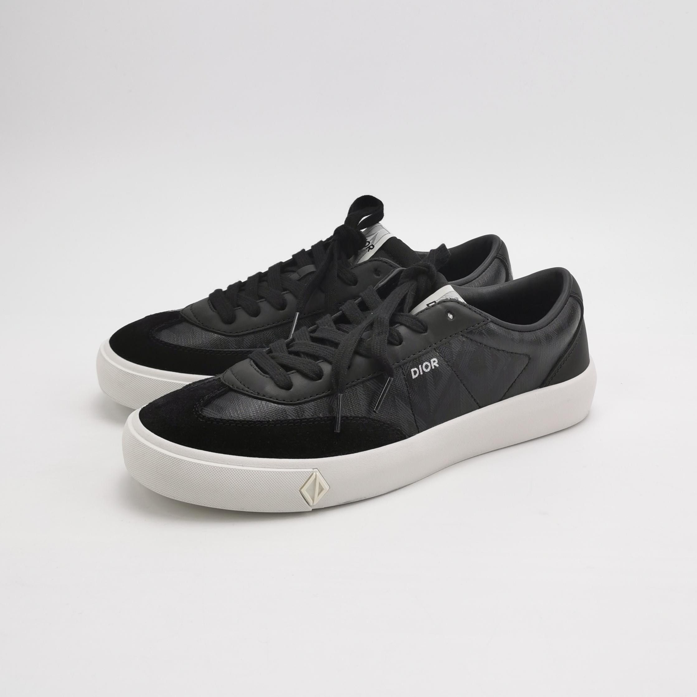 Dior Dior B101 Oblique Leather Sneakers EU 43 Size US 10 / EU 43 - 3 Thumbnail