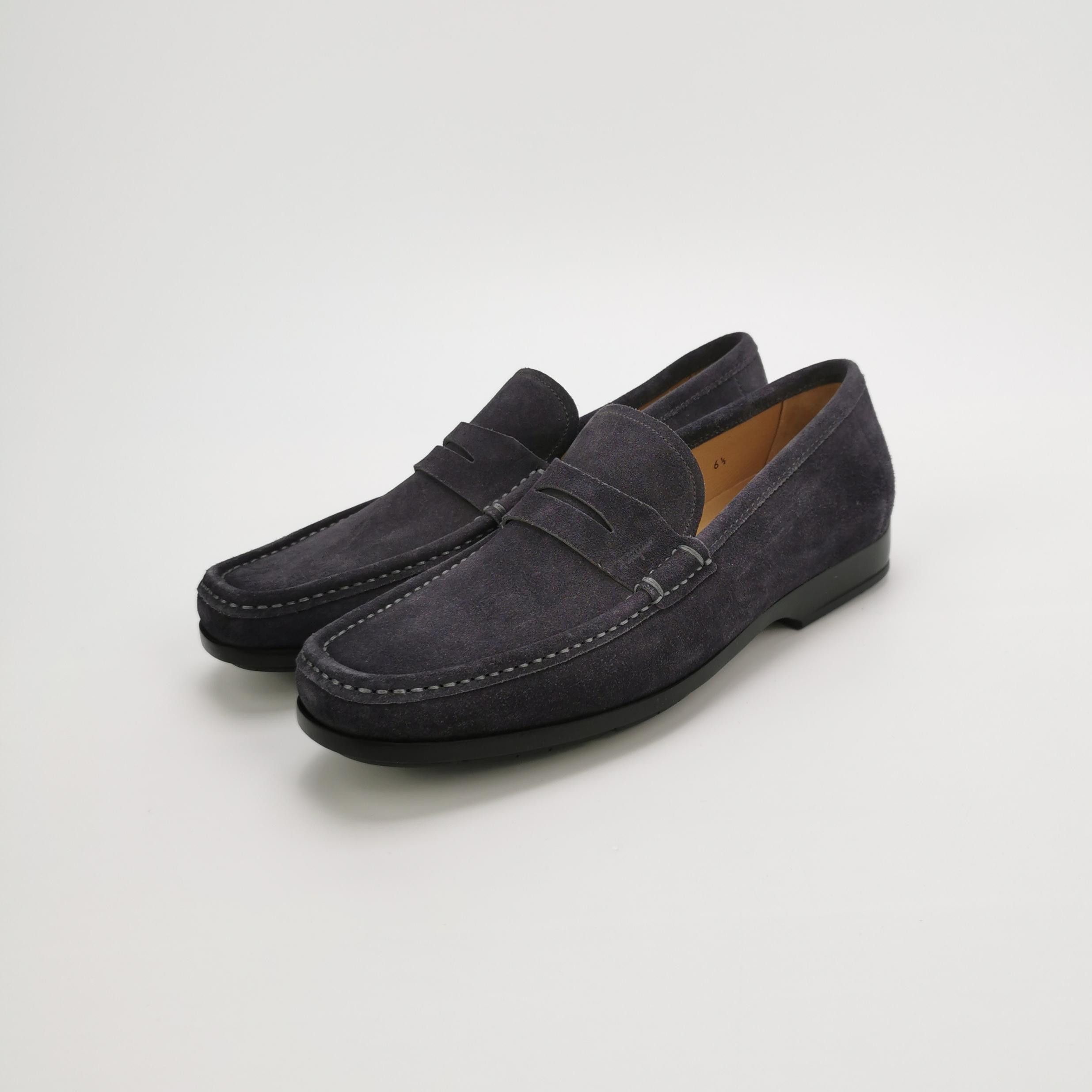 Salvatore Ferragamo Salvatore Ferragamo Suede Penny Loafers US 7.5 Size US 7 / EU 40 - 3 Thumbnail