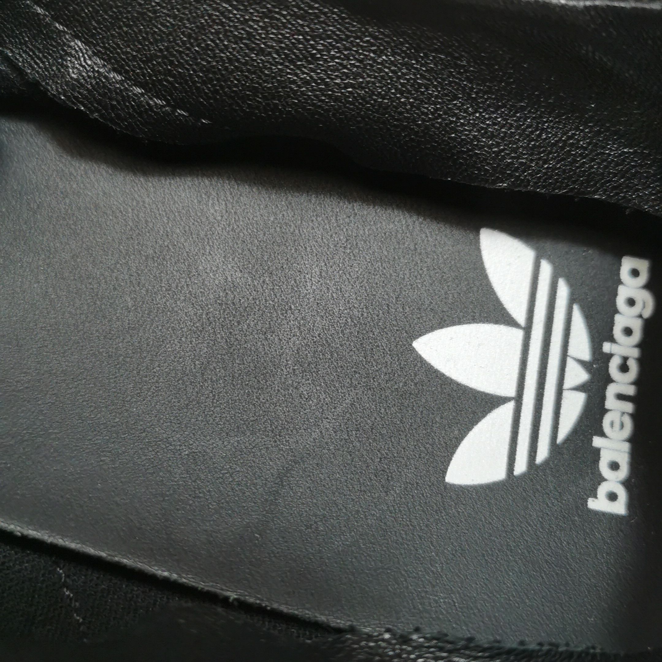 Balenciaga Balenciaga x Adidas Distressed Lambskin Sneakers EU 41 Size US 8 / EU 41 - 10 Thumbnail
