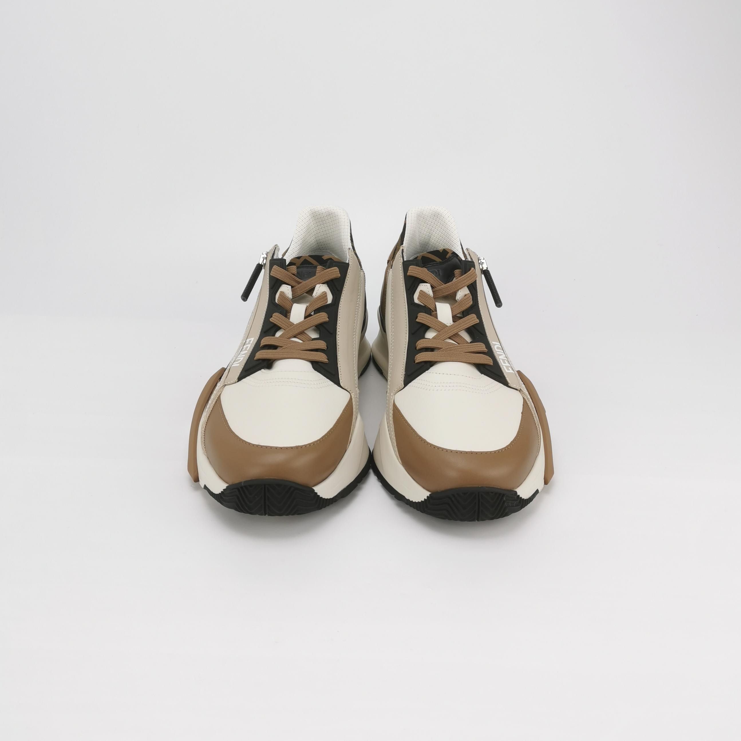 Fendi Fendi Flow Monogram Leather Sneakers Size 43 Size US 10 / EU 43 - 4 Thumbnail