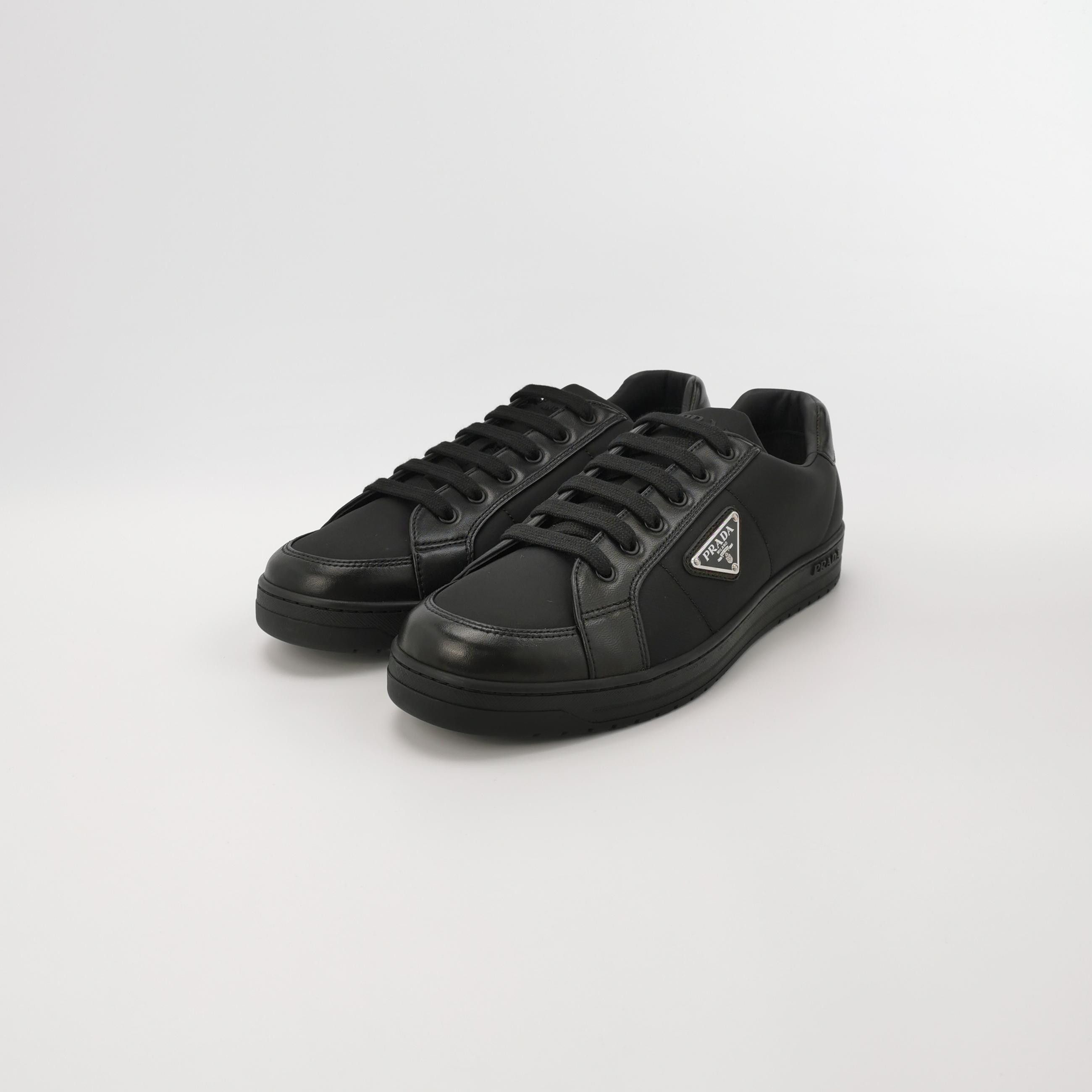 Prada Prada Logo Nylon Sneakers EU 41 Size US 8 / EU 41 - 3 Thumbnail