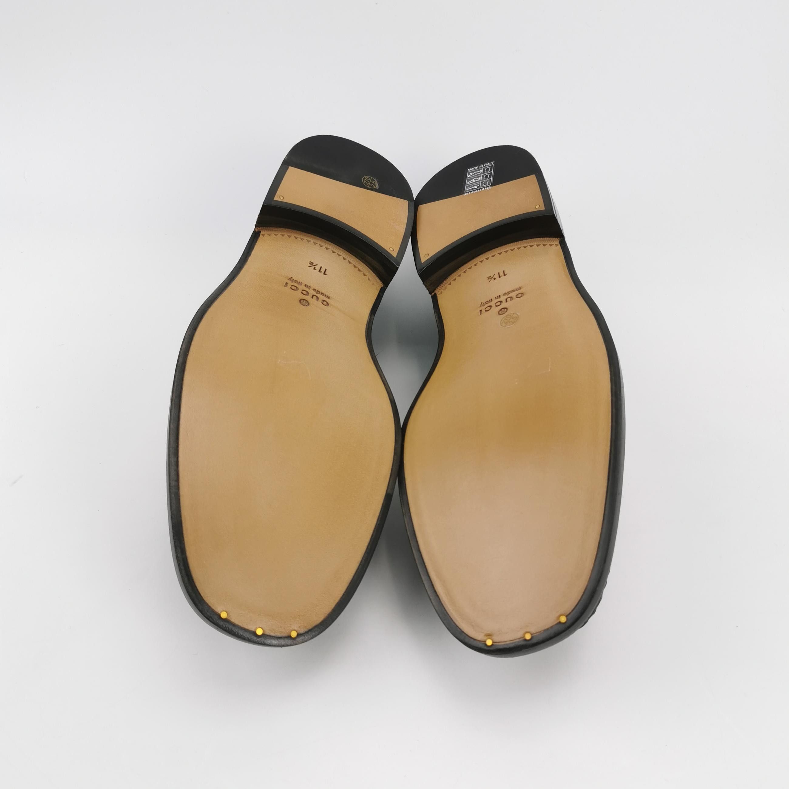 Gucci Gucci Horsebit Leather Loafers EU 45.5 Size US 12 / EU 45 - 6 Thumbnail