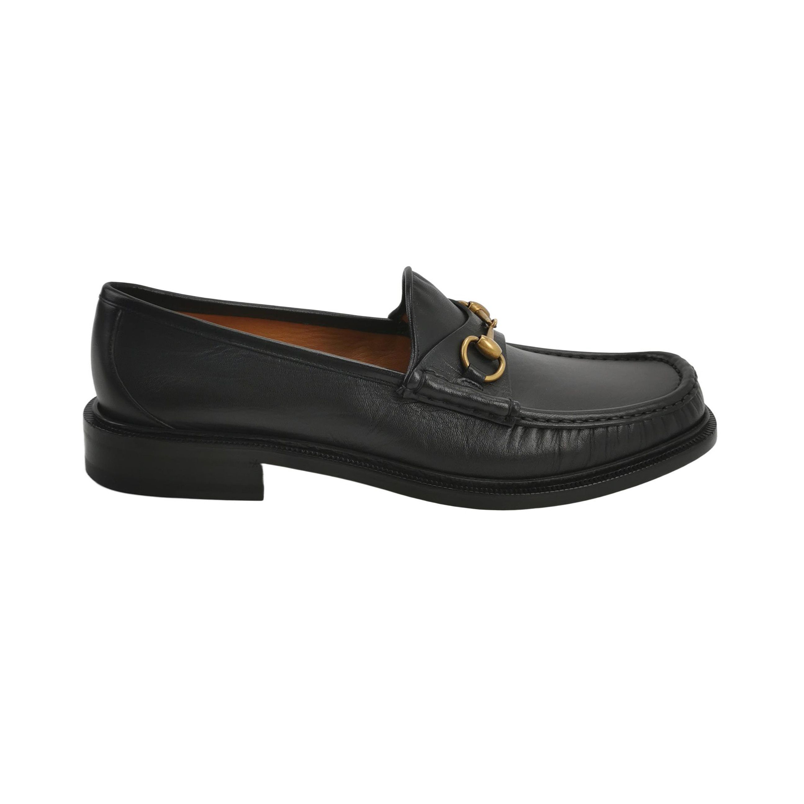 Gucci Gucci Horsebit Leather Loafers EU 45.5 Size US 12 / EU 45 - 2 Thumbnail