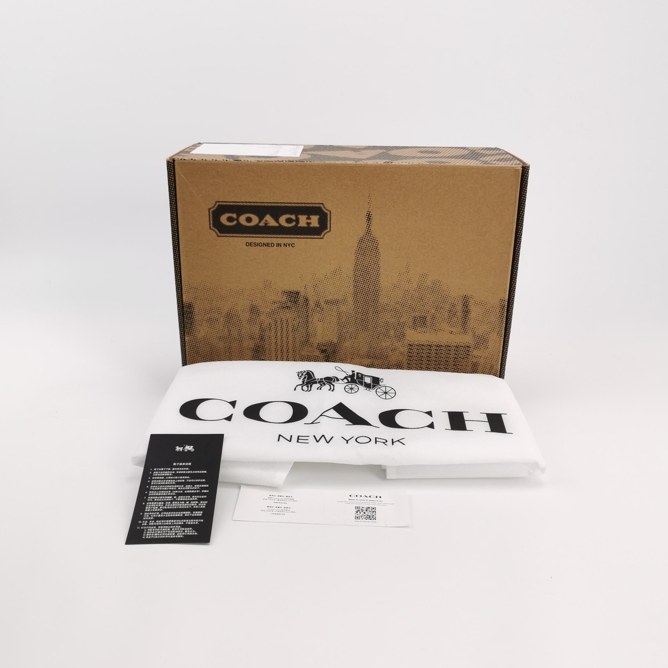 Coach Coach Soho Leather Canvas Low Top Sneakers EU 42 Size US 9 / EU 42 - 7 Thumbnail