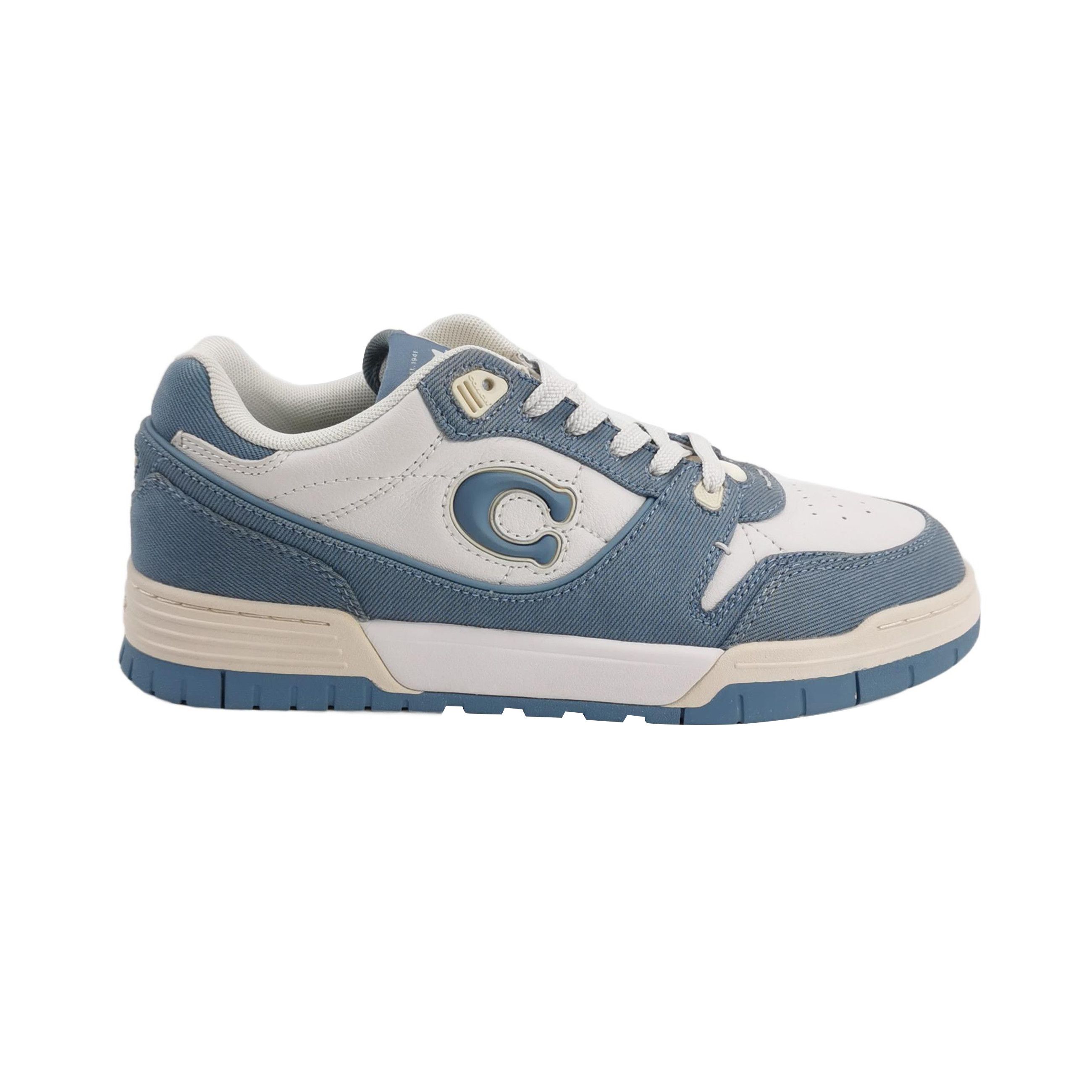 Coach Coach Soho Leather Canvas Low Top Sneakers EU 42 Size US 9 / EU 42 - 2 Thumbnail