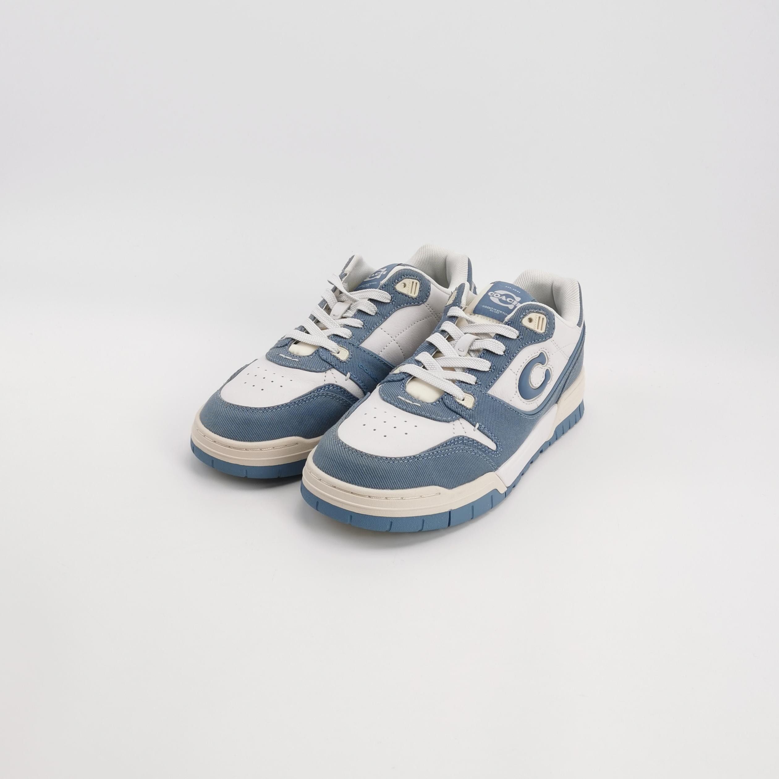 Coach Coach Soho Leather Canvas Low Top Sneakers EU 42 Size US 9 / EU 42 - 3 Thumbnail