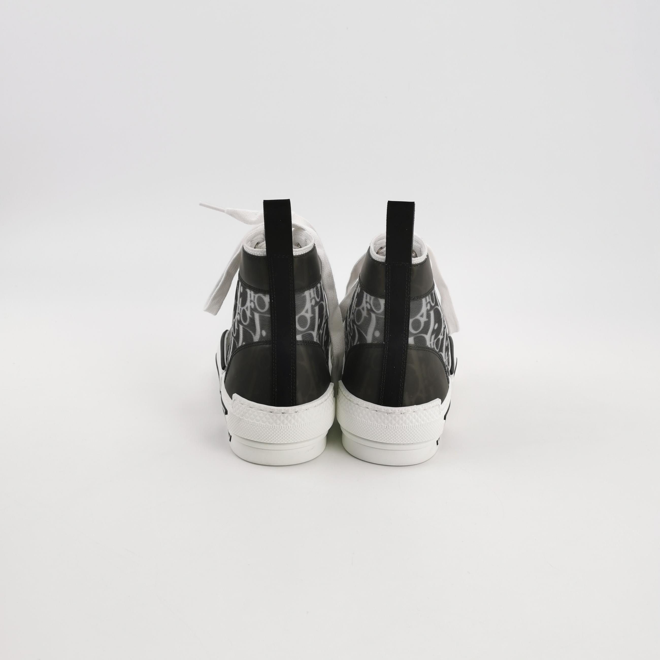 Dior Dior Oblique Print B23 High-Top Sneakers 37 Size US 7 / IT 37 - 5 Thumbnail