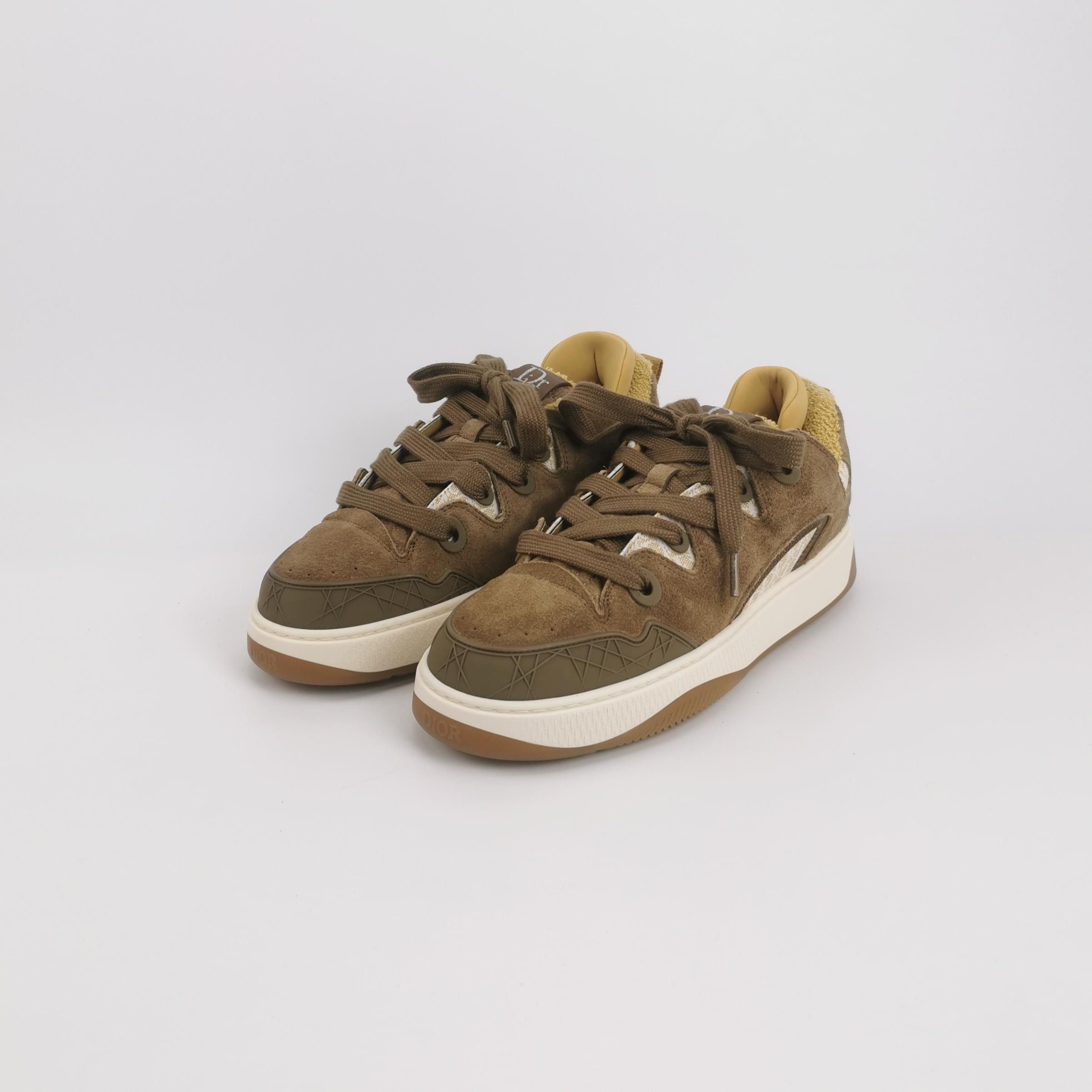 Dior Dior B9S Suede Low-Top Sneakers EU 43 Size US 10 / EU 43 - 3 Thumbnail