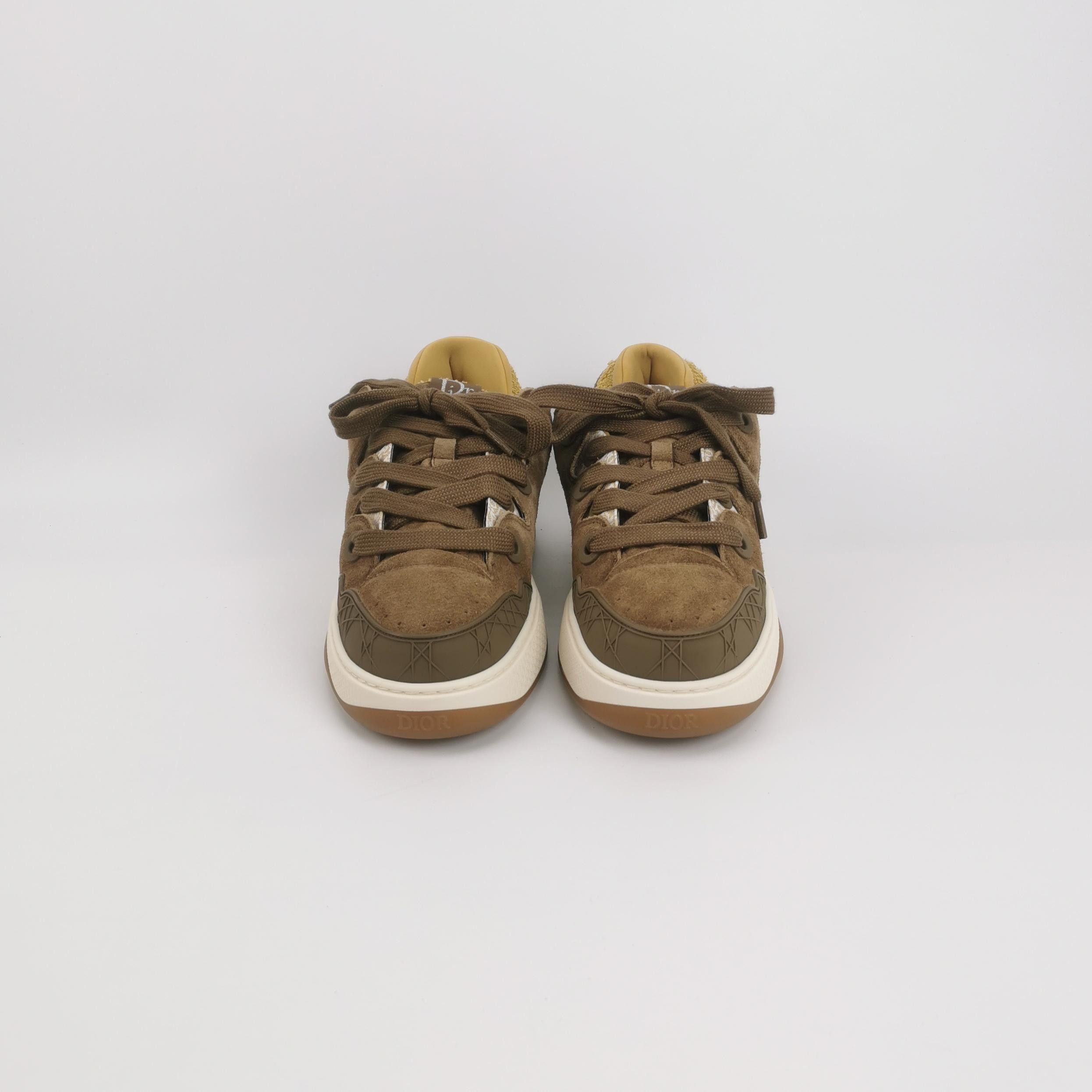 Dior Dior B9S Suede Low-Top Sneakers EU 43 Size US 10 / EU 43 - 4 Thumbnail