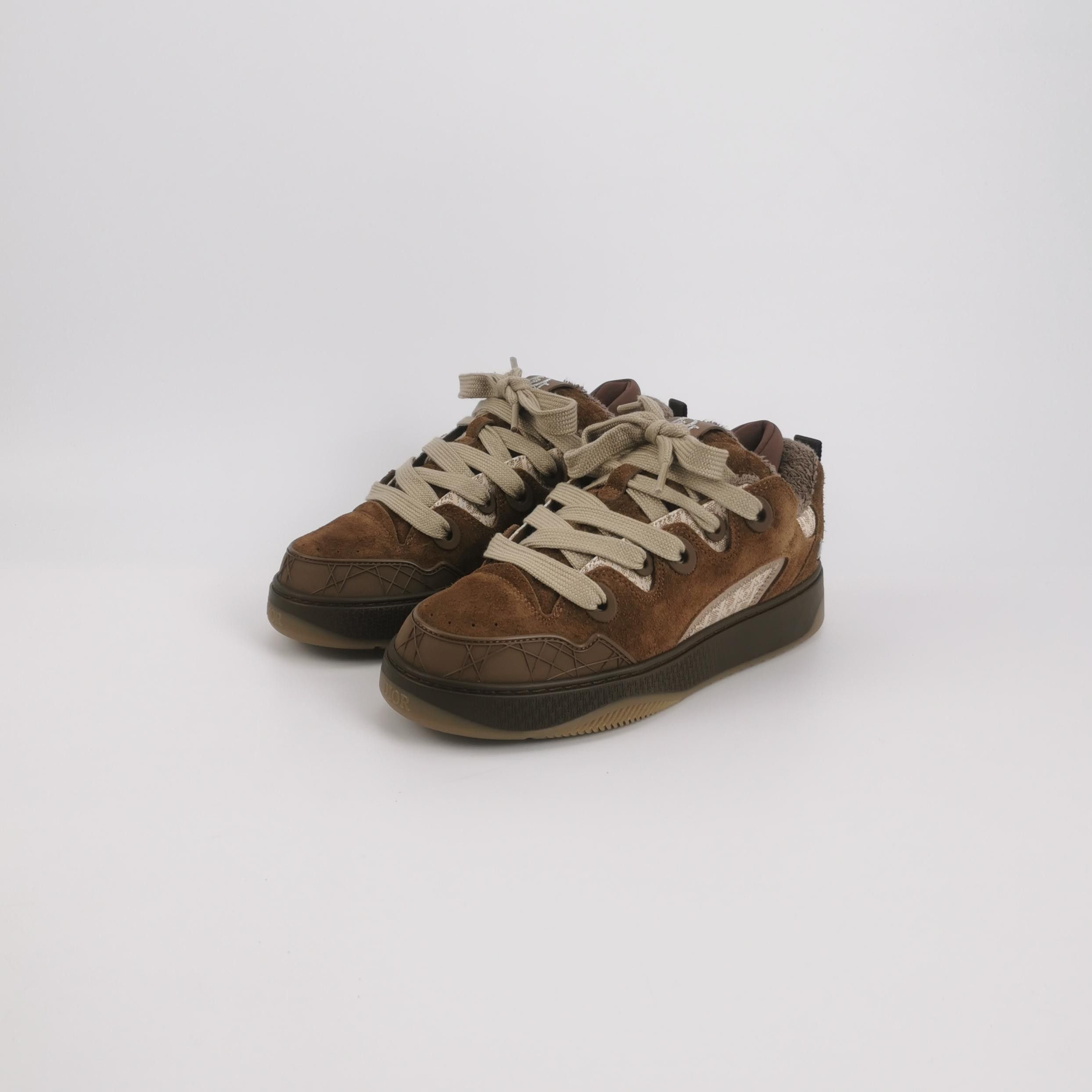 Dior Dior x ERL B9S Suede Oblique Sneakers EU 39 Size US 6 / EU 39 - 3 Thumbnail