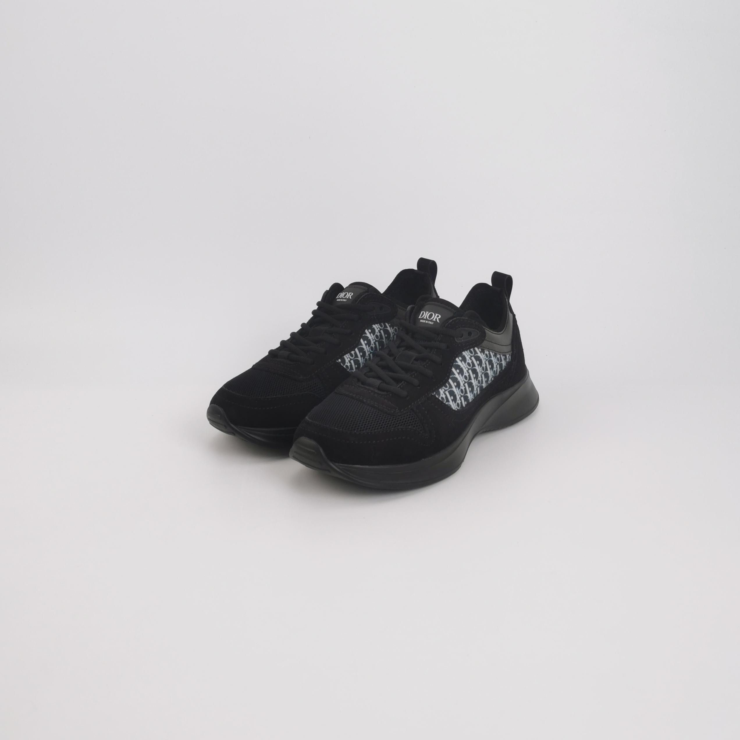 Dior Dior B25 Oblique Mesh Suede Sneakers EU 38 Size US 5.5 / EU 38 - 3 Thumbnail