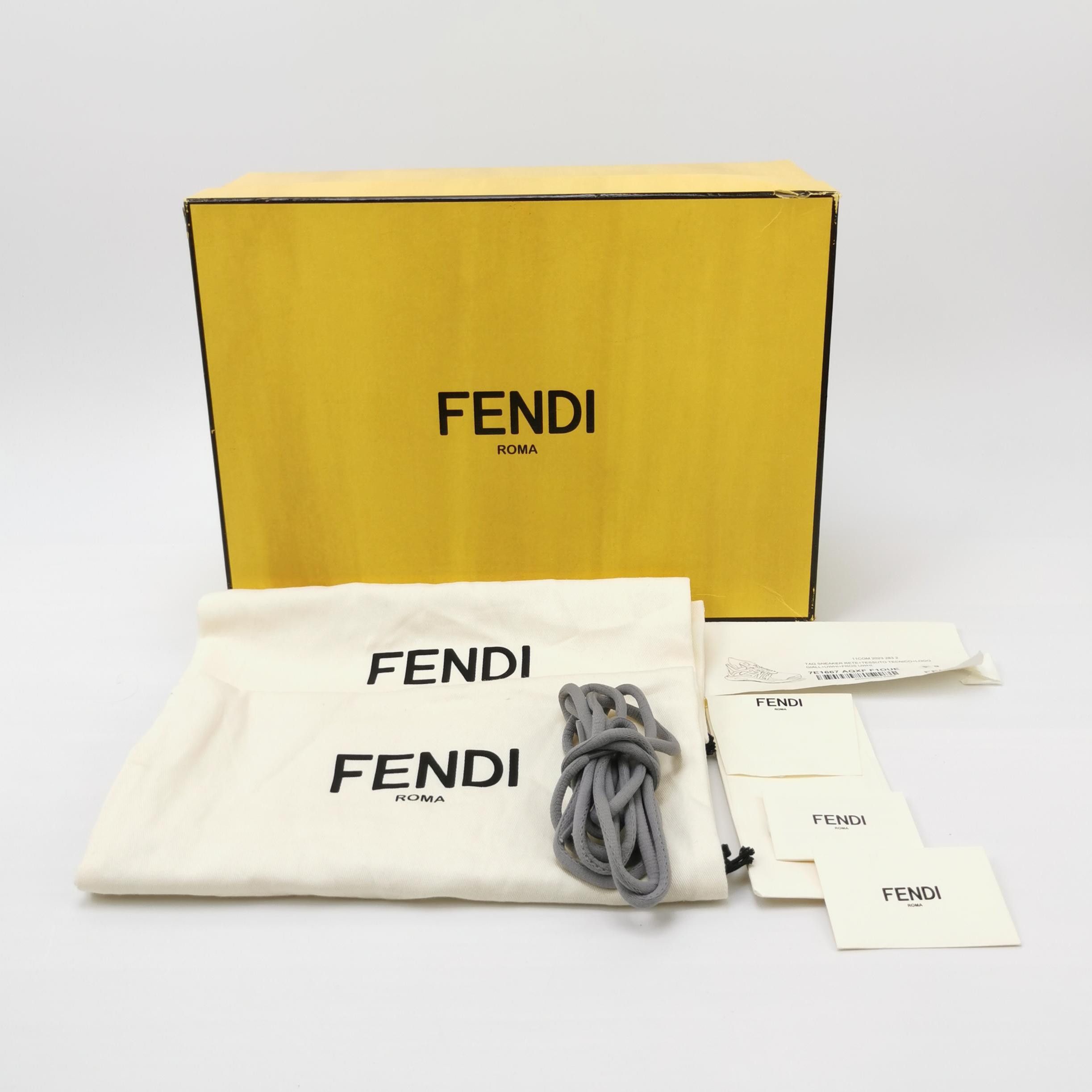 Fendi Fendi Logo Mesh Low-Top Sneakers 43 Size US 10 / EU 43 - 8 Thumbnail