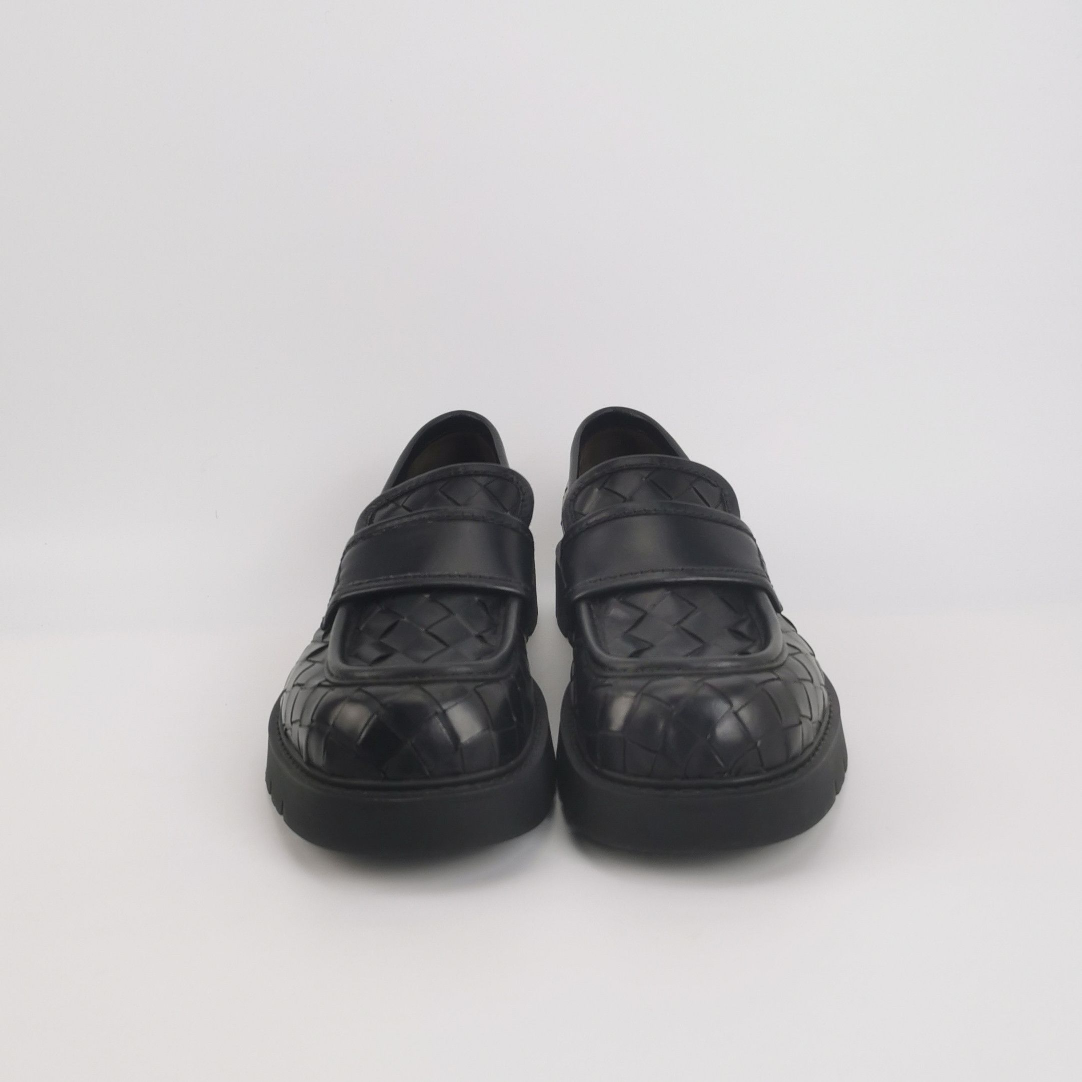 Bottega Veneta Bottega Veneta Intrecciato Leather Loafers 44 Size US 11 / EU 44 - 4 Thumbnail