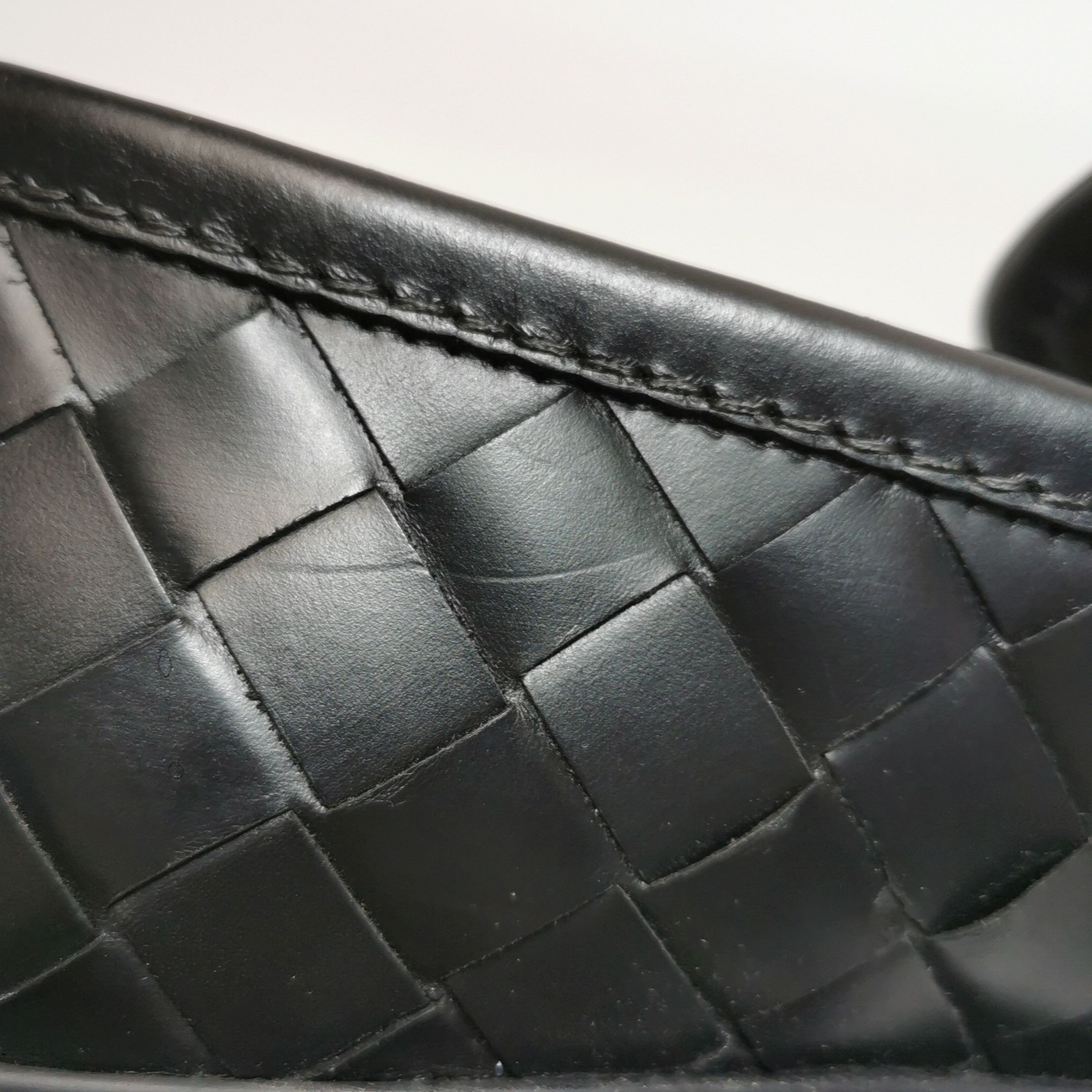 Bottega Veneta Bottega Veneta Intrecciato Leather Loafers 44 Size US 11 / EU 44 - 11 Thumbnail