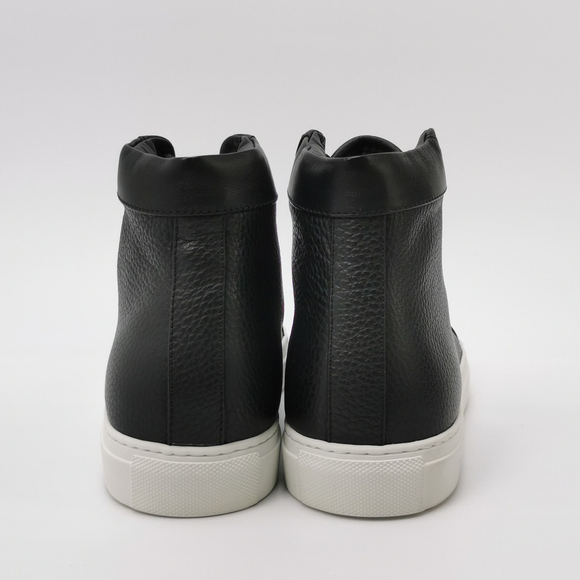 Philipp Plein Philipp Plein Logo Grained Leather High-Top Sneakers 40.5 Size US 7 / EU 40 - 5 Thumbnail